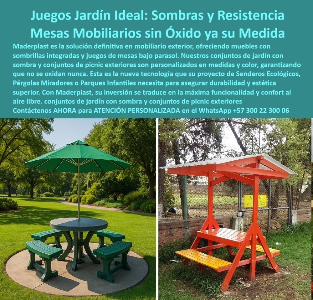 Mobiliario con sombrillas juego mesas Con Parasol mubles Con sombra Maderplast 0 Muebles exteriores personalizados medidas color Conjuntos Jardín Con Sombra Conjuntos picnic exteriores que no se oxidan nunca Mobiliario 0  Mobiliario con sombrillas juego mesas Con Parasol mubles Con sombra Maderplast 0 Muebles exteriores personalizados medidas color, - Conjuntos-Jardín-Con-Sombra, - Conjuntos picnic exteriores que no se oxidan nunca, - Mobiliario 0