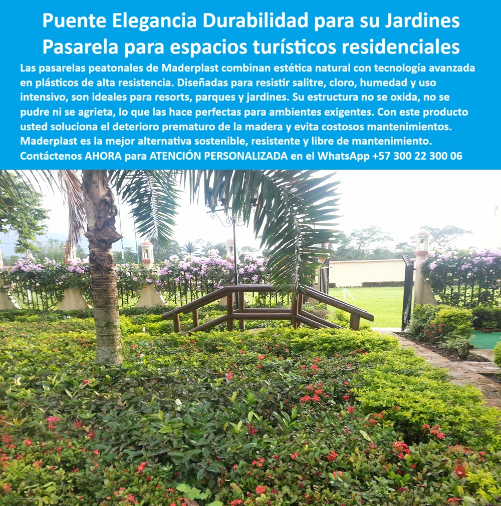 Puentes Y Pasarelas Sostenibles Pasos Peatonales Innovadores Senderos Maderplast 0 Pasarelas para resorts resisten salitre cloro uso intensivo turístico Componentes plásticos resistentes abrasión superior Pasarelas 0  Puentes Y Pasarelas Sostenibles Pasos Peatonales Innovadores Senderos Maderplast 0 Pasarelas para resorts resisten salitre, cloro, uso intensivo turístico, Componentes plásticos resistentes abrasión superior, - Pasarelas