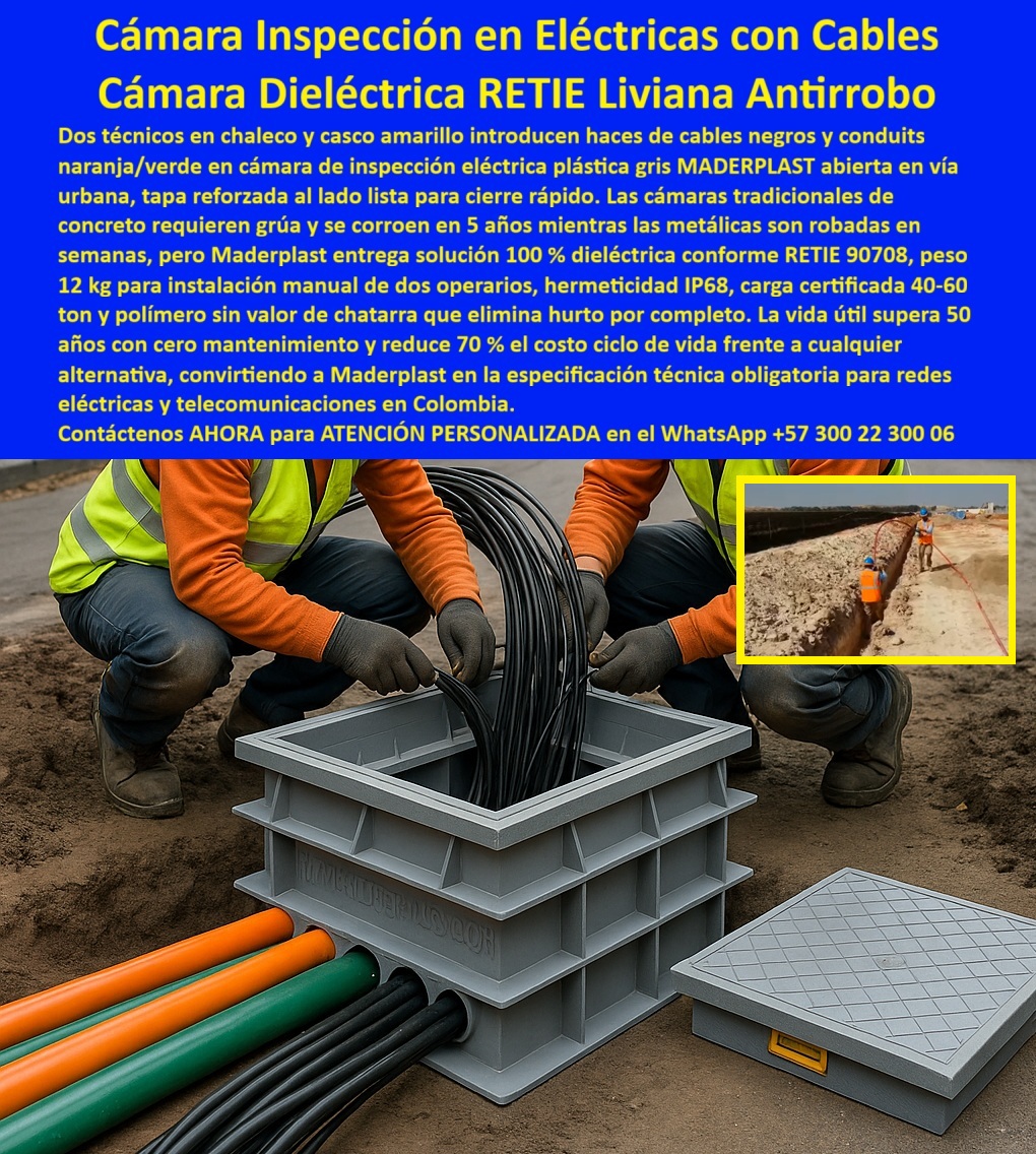 Caja de Instalaciones cajas canalizaciones con tapa Marcos Maderplast 0 Tapas de registro amarillas seguridad industrial, Arquetas plásticas modulares instalación rápida, Caja de inspección prefabricada polímero estructural, Registros eléctricos Caja de Instalaciones cajas canalizaciones con tapa Marcos Maderplast 0 Tapas de registro amarillas seguridad industrial Arquetas plásticas modulares instalación rápida Caja de inspección prefabricada polímero estructural Registros eléctricos