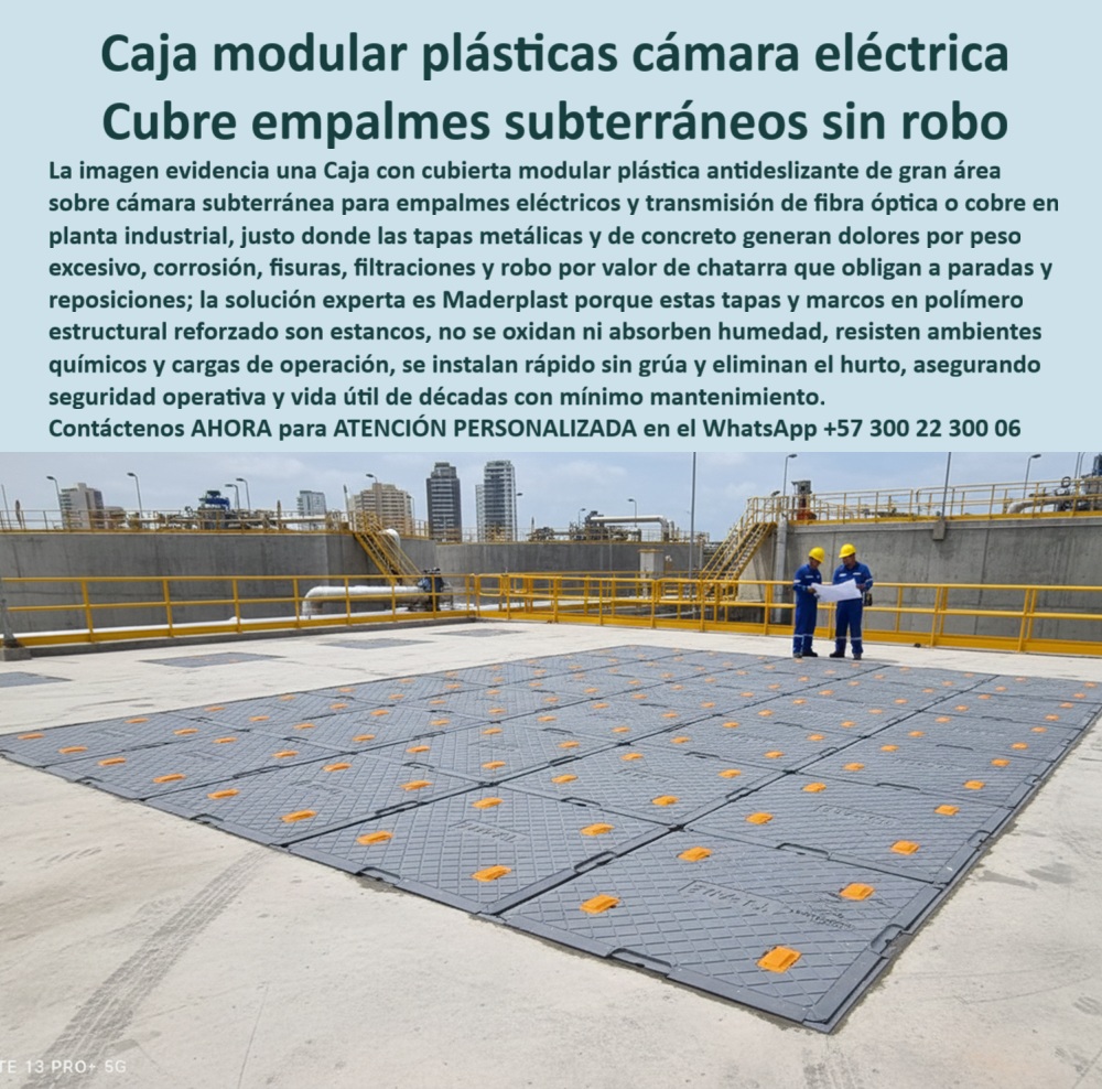 Cajas Con Tapa Subterráneas Caja Canalización Empalmes Eléctricos Maderplast 0 Pozos de mayor diámetro plásticos instalación rápida, Caja de polo a tierra en acera dieléctrica, Tapas de registro ligeras para mantenimiento frecuente, Cámara Retie Cajas Con Tapa Subterráneas Caja Canalización Empalmes Eléctricos Maderplast 0 Pozos de mayor diámetro plásticos instalación rápida Caja de polo a tierra en acera dieléctrica Tapas de registro ligeras para mantenimiento frecuente Cámara Retie