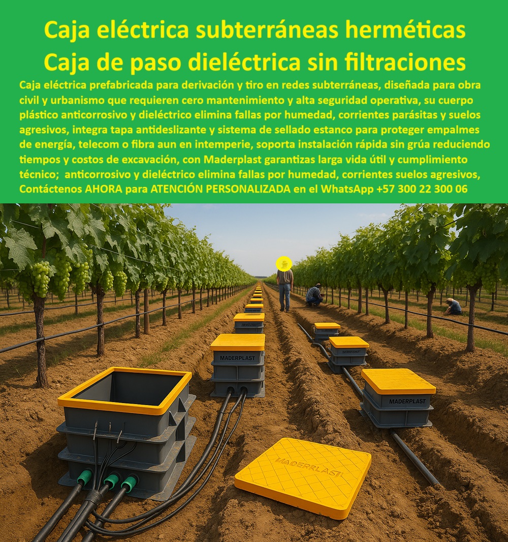 Cajas Inspección Agricolas Caja Conecciones Redes Subterráneas Maderplast 0 cámara riego inundable 50 años garantía, caja válvulas riego, registro riego inundable clase C 250, caja riego inundación mantenimiento cero, cámara válvulas riego aguas Cajas Inspección Agricolas Caja Conecciones Redes Subterráneas Maderplast 0 cámara riego inundable 50 años garantía caja válvulas riego registro riego inundable clase C 250 caja riego inundación mantenimiento cero cámara válvulas riego aguas