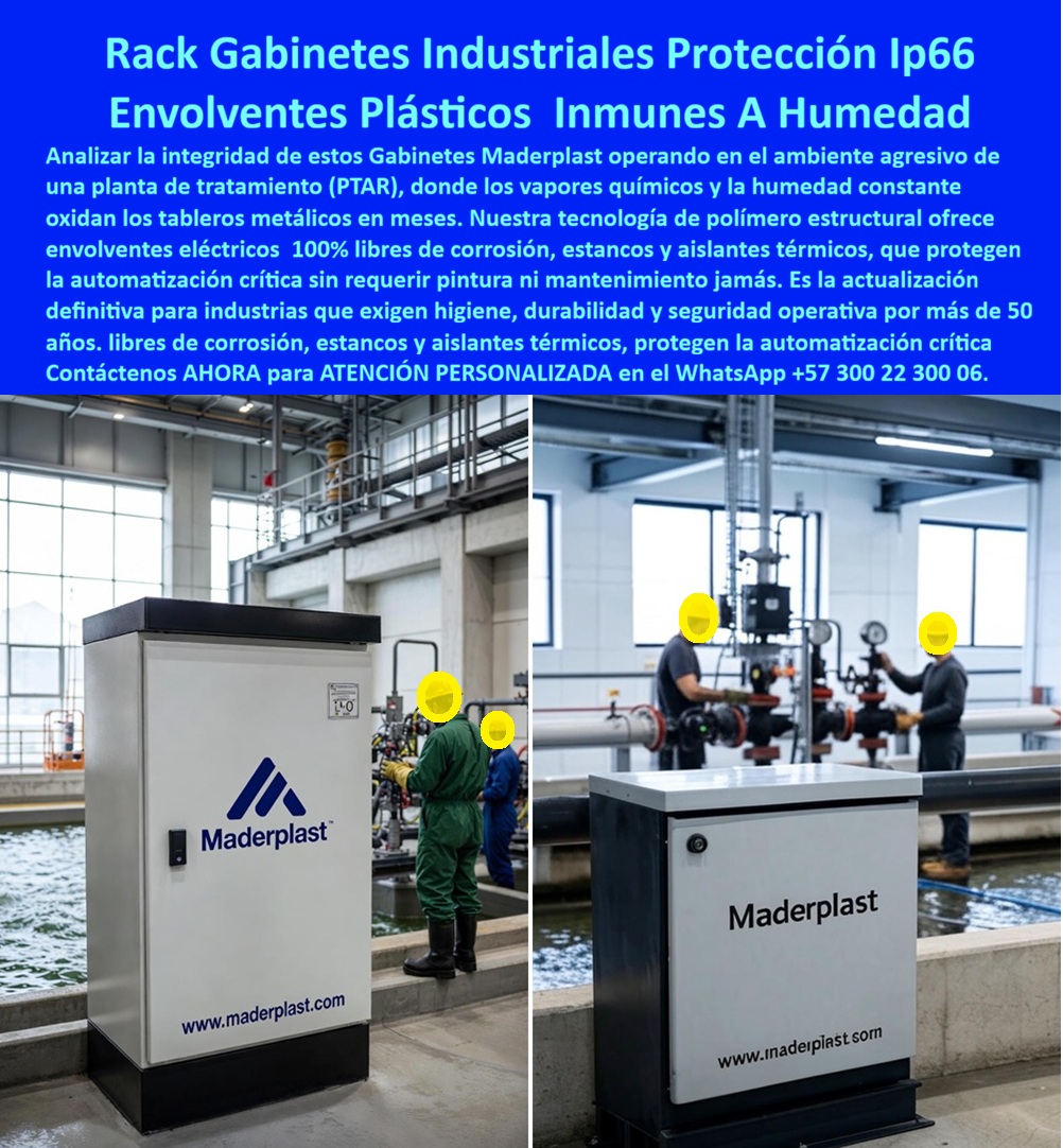 Gabinetes Eléctricos Cajas De Inspección Caja Conexiones Red Maderplast 0 Gabinetes eléctricos industriales anticorrosivos PTAR, Cajas de inspección UV resistente exteriores IP66, Envolventes plásticos para tableros eléctricos control, Tableros Gabinetes Eléctricos Cajas De Inspección Caja Conexiones Red Maderplast 0 Gabinetes eléctricos industriales anticorrosivos PTAR Cajas de inspección UV resistente exteriores IP66 Envolventes plásticos para tableros eléctricos control Tableros