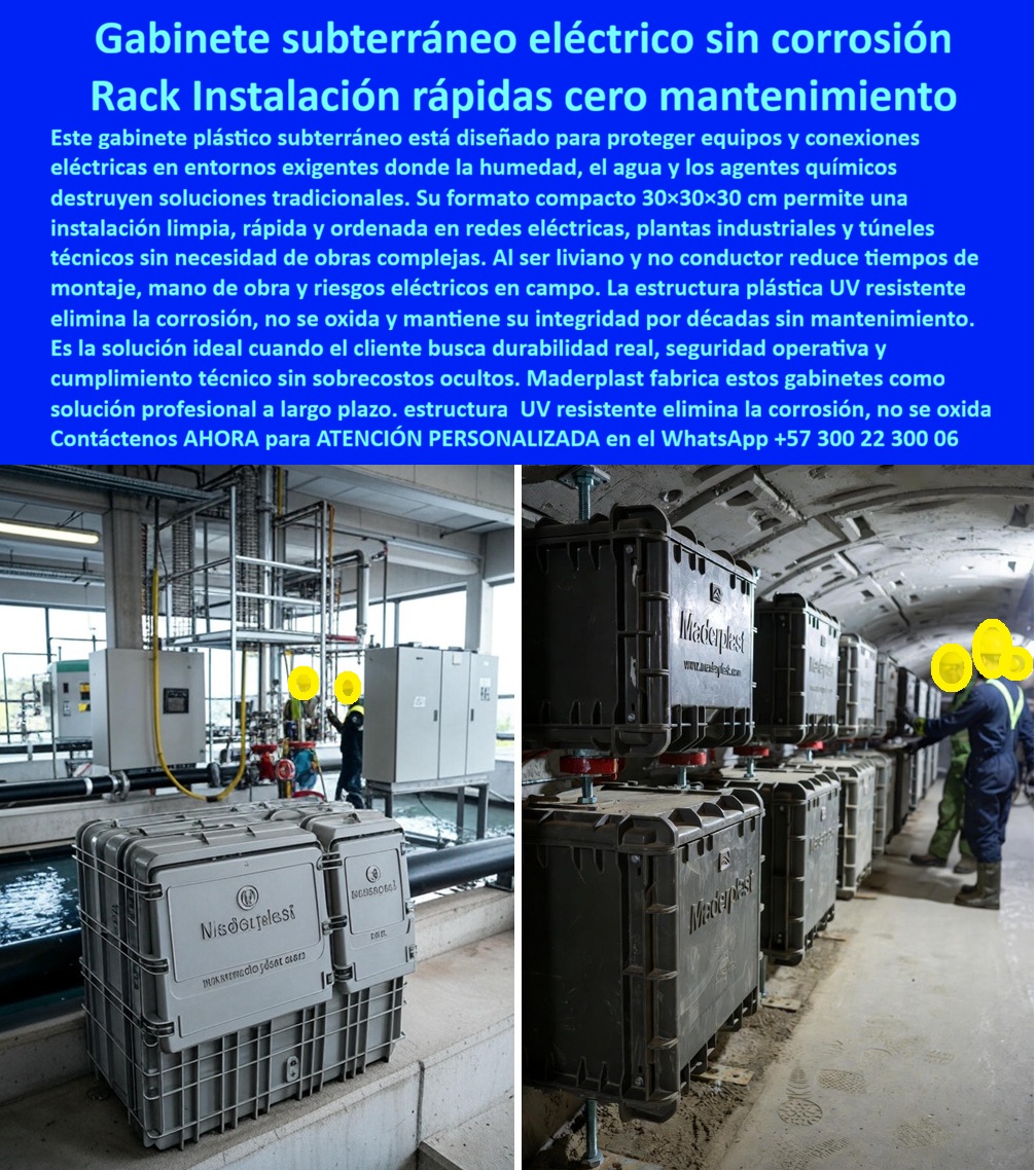 Gabinetes Eléctricos Cajas De Inspección Caja Conexiones Red Maderplast 0 gabinete eléctrico subterráneo sin mantenimiento, caja eléctrica plástica 30x30x30, gabinete eléctrico anticorrosivo, gabinete caja de inspección eléctrica UV resistente Gabinetes Eléctricos Cajas De Inspección Caja Conexiones Red Maderplast 0 gabinete eléctrico subterráneo sin mantenimiento caja eléctrica plástica 30x30x30 gabinete eléctrico anticorrosivo gabinete caja de inspección eléctrica UV resistente