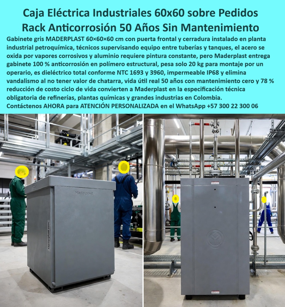Racks Cajas Eléctricas Exteriores Fabricante Cajas De Inspección Maderplast 0 gabinetes eléctricos industriales 60x60, caja control planta petroquímica anticorrosión, gabinete industrial 78 % ahorro ciclo, caja eléctrica refinería instalación 20 Racks Cajas Eléctricas Exteriores Fabricante Cajas De Inspección Maderplast 0 gabinetes eléctricos industriales 60x60 caja control planta petroquímica anticorrosión gabinete industrial 78 ahorro ciclo caja eléctrica refinería instalación 20
