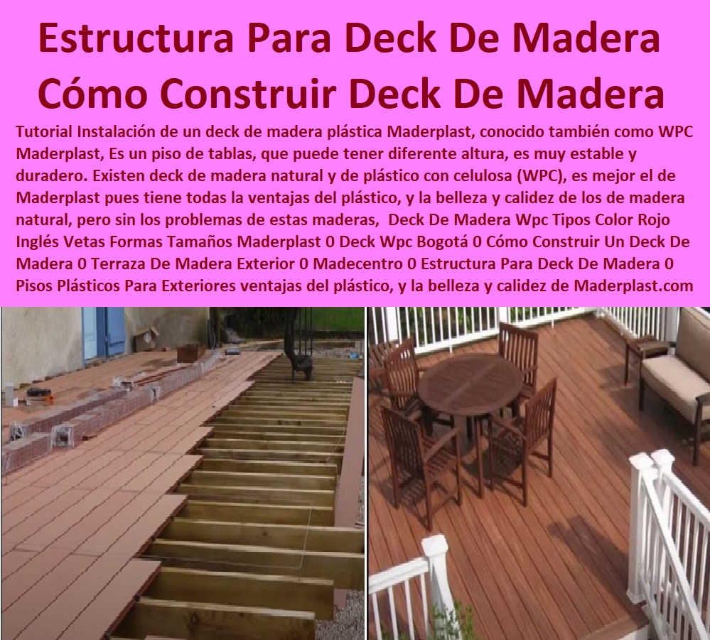 Deck De Madera Wpc Tipos Color Rojo Inglés Vetas Formas Tamaños Maderplast 0 Deck Wpc Bogotá 0 Cómo Construir Un Deck De Madera 0 Terraza De Madera Exterior 0 Madecentro 0 Estructura Para Deck De Madera 0 Pisos Plásticos Para Exteriores 0 Deck De Madera Wpc Tipos Color Rojo Inglés Vetas Formas Tamaños Maderplast 0 Deck Wpc Bogotá 0 Cómo Construir Un Deck De Madera 0 Terraza De Madera Exterior 0 Madecentro 0 Estructura Para Deck De Madera 0 Pisos Plásticos Para Exteriores