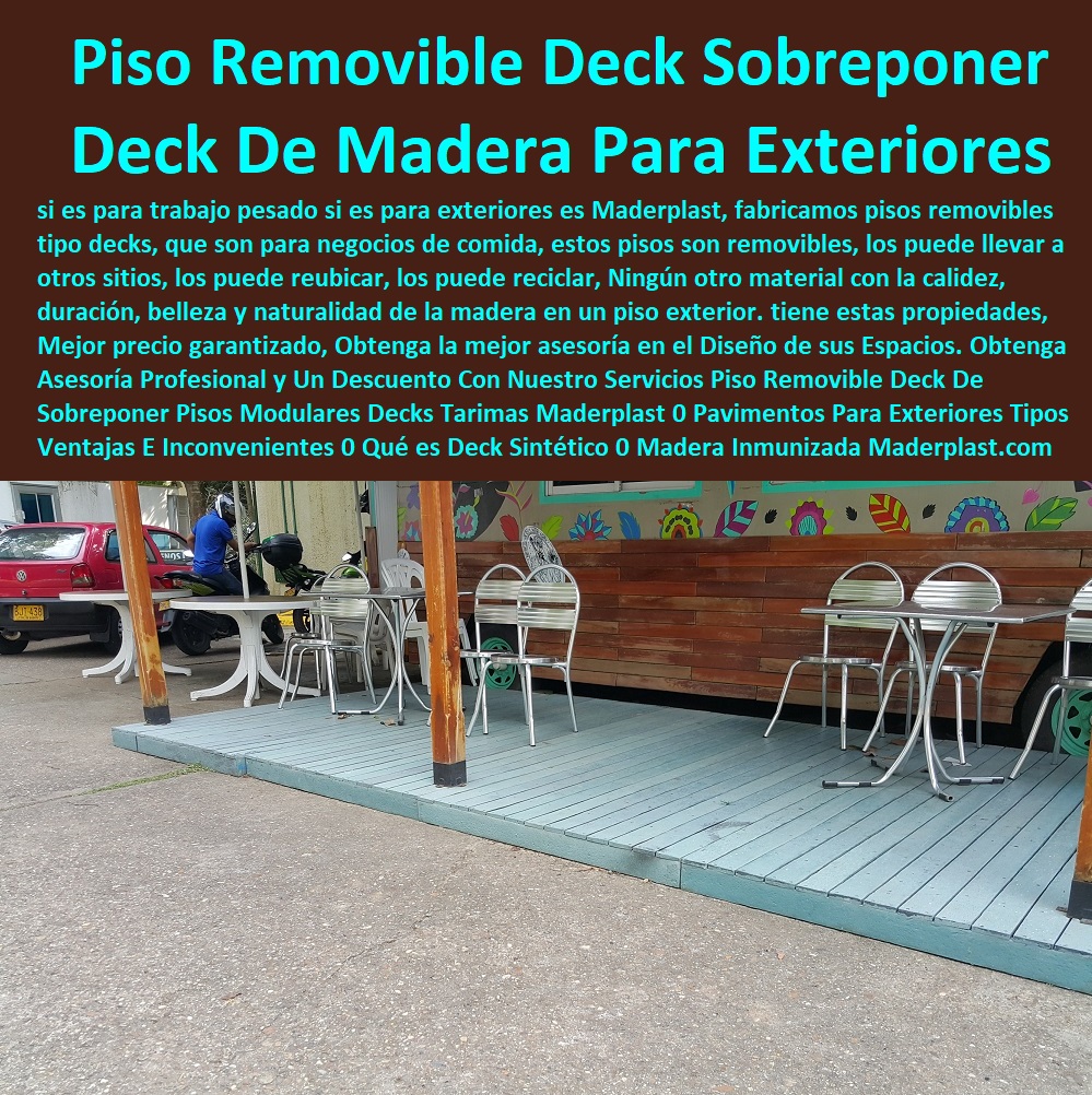 Piso Movible Deck De Sobreponer Pisos Modulares Decks Tarimas Maderplast 0 Pavimentos Para Exteriores Tipos Ventajas E Inconvenientes 0 Qué es Deck Sintético 0 Madera Inmunizada Bogotá 0 Deck De Madera Para Exteriores 0 Piso Re-movible 0 Piso Movible Deck De Sobreponer Pisos Modulares Decks Tarimas Maderplast 0 Pavimentos Para Exteriores Tipos Ventajas E Inconvenientes 0 Qué es Deck Sintético 0 Madera Inmunizada Bogotá 0 Deck De Madera Para Exteriores 0 Piso Re-movible 0 