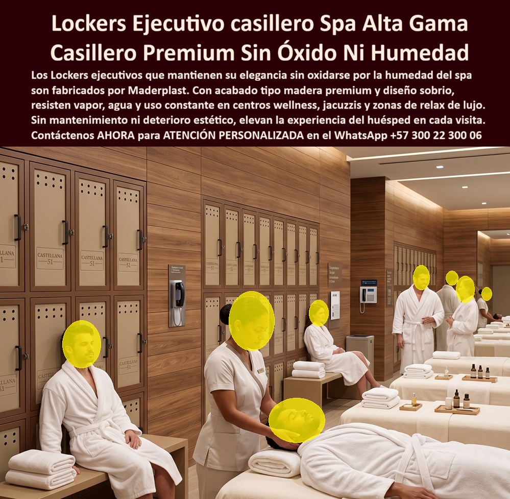 Casilleros Centros Wellness Guardarropa Ejecutivo De Lujo Lockers Maderplast Lockers Premium Para Piscinas Exclusivas Lockers Inoxidables Para Spa Roperos premium para jacuzzis y zonas de relax Lockers Ejecutivos Exclusivos Casilleros