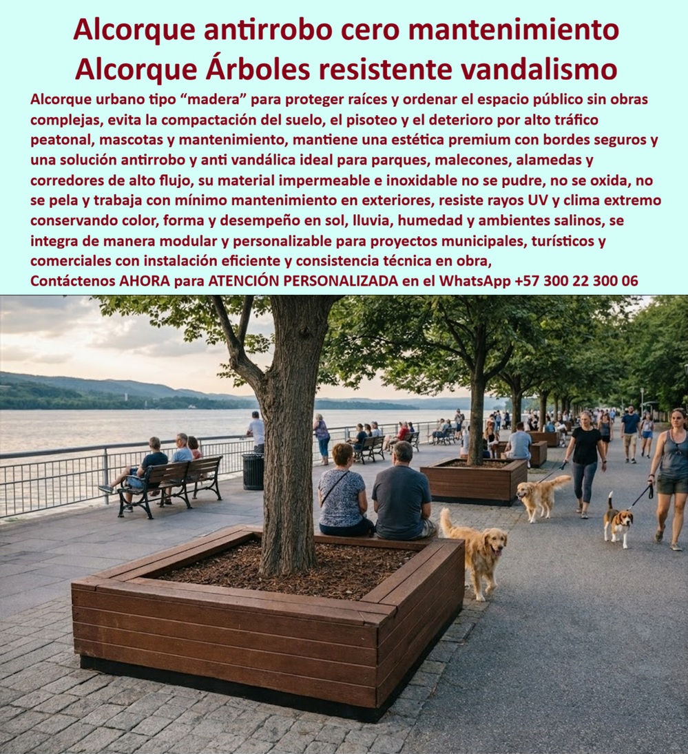 Alcorque Mueble Protector Raíces Árbol Ornamental Inoxidable Maderplast Alcorque Mueble Protector Raíces y Paisajismo Sostenible Duradero Maderplast Ingeniería de Protección Arbórea: Visualice la protección integral del arbolado urbano convertida en mobiliario estético funcional con el Alcorque Mueble Protector de Raíces Maderplast. Esta estructura elevada cuadrada de apariencia madera no solo delimita, sino que dignifica el espacio vital de cada árbol en su proyecto. Diseñado estratégicamente para corredores de alto flujo peatonal, este cajón robusto actúa como barrera física que evita la compactación del suelo causada por el pisoteo constante de peatones y mascotas, permitiendo que el sistema radicular respire y se nutra sin impedimentos. Fabricado mediante procesos industriales controlados en polímeros de ingeniería macizos de color café, ofrece la calidez visual de la madera natural, pero constituye una fortaleza técnica: es 100% hidrófugo, inmune a la corrosión por orina de perros, resistente al vandalismo y libre de pudrición o plagas. Es la inversión inteligente que reduce drásticamente la mortalidad de árboles jóvenes y elimina los costos de mantenimiento de jardinería y carpintería por más de 20 años en malecones, parques y alamedas. Para los ingenieros paisajistas y directores de parques que buscan soluciones definitivas, la pregunta recurrente es qué protectores para árboles en espacio público no se pudren con la humedad constante. La respuesta técnica irrefutable es el Alcorque Protector Árbol Resistente Exterior de Maderplast. Su composición plástica es químicamente inerte a la humedad del suelo y a la lluvia, eliminando la pudrición para siempre. Cuando el objetivo es encontrar jardineras cuadradas para árboles que resisten golpes y vandalismo, nuestro sistema modular ofrece una estructura sólida de alto impacto que protege el tronco y raíces sin astillarse. Además, resolvemos el problema de la compactación del suelo: al instalar nuestros alcorques elevados, se crea un límite físico y visual claro que disuade el tránsito sobre la zona radicular, mejorando la salud del árbol y la estética del paisaje urbano. Desde una perspectiva de gestión de activos verdes y rentabilidad, la comparativa de costos de ciclo de vida entre bordes de madera tratada y polímero Maderplast es contundente. Mientras la madera exige reemplazar cada 3-5 años por degradación biológica, Maderplast perdura décadas, amortizando su costo inicial rápidamente. Somos el Alcorque Urbano Modular Fácil Instalación ideal para zonas salinas por ser inoxidable; nuestro diseño tipo mobiliario ordena el espacio público y utiliza materiales recuperados, sumando valor ecológico al proyecto. En Maderplast activamos los disparadores de compra necesarios: solicite cotización, personalización de dimensiones, planos de detalle y fichas técnicas. Como fabricantes colombianos, nuestro lema es "en plástico le hacemos hasta el ala de un avión", garantizando soluciones como la Rejilla tipo forja árboles y estructuras protectoras para arbolado viario. EL TESTIMONIO PROFESIONAL DE ÉXITO: DE CASO DE ÉXITO “El proyecto de arborización del malecón estaba fracasando y perdiendo inversión. Soy la ingeniera paisajista Clara Morales, directora de parques y jardines de un municipio costero. Los árboles jóvenes morían por la compactación del suelo causada por el pisoteo, y los cercos de madera que instalamos se pudrieron en un año por la brisa marina, dando un aspecto de abandono. implementamos el alcorque mueble protector maderplast en 200 árboles. La instalación elevada protegió el sustrato inmediatamente. En dos años, la tasa de supervivencia de los árboles subió al 98%, creciendo fuertes y sanos. los alcorques siguen intactos, pareciendo madera nueva, sin haber gastado un peso en barniz. maderplast no solo protegió la naturaleza, sino que blindó nuestro presupuesto operativo.” Para efectuar el Soporte técnico y eliminar cualquier duda con Garantía 5 años o cualquier temor al firmar la orden de compra, es fundamental abordar la sostenibilidad de la inversión verde. Ingeniero o Director, al especificar el Alcorque Mueble Maderplast, usted está asegurando el éxito de su plan de arborización. No está comprando simples cajones; está adquiriendo un sistema de soporte vital para sus árboles que evita la pérdida de especímenes costosos. Elimina el riesgo de detrimento patrimonial por muerte de material vegetal y deterioro de infraestructura. Maderplast le entrega la garantía de un material eterno y el respaldo de una fabricación industrial certificada. Usted tiene la certeza de que su parque será un pulmón verde vibrante y ordenado, libre de costos ocultos de mantenimiento. Asegure la vida de sus árboles y la belleza de su paisaje con la única protección diseñada para durar tanto como el bosque mismo. Contáctenos AHORA para recibir ATENCIÓN PERSONALIZADA, planes y cotización en el WhatsApp +57 300 22 300 06. Alcorque Urbano Modular Fácil Instalación Paisajismo Sostenible Duradero, Alcorque Protector Árbol Resistente Exterior, Rejilla tipo forja árboles Alcorque Mueble Protector Raíces Árbol Ornamental Inoxidable Maderplast Alcorque Urbano Modular Fácil Instalación Paisajismo Sostenible Duradero Alcorque Protector Árbol Resistente Exterior Rejilla tipo forja árboles Alcorque Mueble Protector Raíces y Paisajismo Sostenible Duradero Maderplast Ingeniería de Protección Arbórea: Visualice la protección integral del arbolado urbano convertida en mobiliario estético funcional con el Alcorque Mueble Protector de Raíces Maderplast. Esta estructura elevada cuadrada de apariencia madera no solo delimita, sino que dignifica el espacio vital de cada árbol en su proyecto. Diseñado estratégicamente para corredores de alto flujo peatonal, este cajón robusto actúa como barrera física que evita la compactación del suelo causada por el pisoteo constante de peatones y mascotas, permitiendo que el sistema radicular respire y se nutra sin impedimentos. Fabricado mediante procesos industriales controlados en polímeros de ingeniería macizos de color café, ofrece la calidez visual de la madera natural, pero constituye una fortaleza técnica: es 100% hidrófugo, inmune a la corrosión por orina de perros, resistente al vandalismo y libre de pudrición o plagas. Es la inversión inteligente que reduce drásticamente la mortalidad de árboles jóvenes y elimina los costos de mantenimiento de jardinería y carpintería por más de 20 años en malecones, parques y alamedas. Para los ingenieros paisajistas y directores de parques que buscan soluciones definitivas, la pregunta recurrente es qué protectores para árboles en espacio público no se pudren con la humedad constante. La respuesta técnica irrefutable es el Alcorque Protector Árbol Resistente Exterior de Maderplast. Su composición plástica es químicamente inerte a la humedad del suelo y a la lluvia, eliminando la pudrición para siempre. Cuando el objetivo es encontrar jardineras cuadradas para árboles que resisten golpes y vandalismo, nuestro sistema modular ofrece una estructura sólida de alto impacto que protege el tronco y raíces sin astillarse. Además, resolvemos el problema de la compactación del suelo: al instalar nuestros alcorques elevados, se crea un límite físico y visual claro que disuade el tránsito sobre la zona radicular, mejorando la salud del árbol y la estética del paisaje urbano. Desde una perspectiva de gestión de activos verdes y rentabilidad, la comparativa de costos de ciclo de vida entre bordes de madera tratada y polímero Maderplast es contundente. Mientras la madera exige reemplazar cada 3-5 años por degradación biológica, Maderplast perdura décadas, amortizando su costo inicial rápidamente. Somos el Alcorque Urbano Modular Fácil Instalación ideal para zonas salinas por ser inoxidable; nuestro diseño tipo mobiliario ordena el espacio público y utiliza materiales recuperados, sumando valor ecológico al proyecto. En Maderplast activamos los disparadores de compra necesarios: solicite cotización, personalización de dimensiones, planos de detalle y fichas técnicas. Como fabricantes colombianos, nuestro lema es "en plástico le hacemos hasta el ala de un avión", garantizando soluciones como la Rejilla tipo forja árboles y estructuras protectoras para arbolado viario. EL TESTIMONIO PROFESIONAL DE ÉXITO: DE CASO DE ÉXITO “El proyecto de arborización del malecón estaba fracasando y perdiendo inversión. Soy la ingeniera paisajista Clara Morales, directora de parques y jardines de un municipio costero. Los árboles jóvenes morían por la compactación del suelo causada por el pisoteo, y los cercos de madera que instalamos se pudrieron en un año por la brisa marina, dando un aspecto de abandono. implementamos el alcorque mueble protector maderplast en 200 árboles. La instalación elevada protegió el sustrato inmediatamente. En dos años, la tasa de supervivencia de los árboles subió al 98%, creciendo fuertes y sanos. los alcorques siguen intactos, pareciendo madera nueva, sin haber gastado un peso en barniz. maderplast no solo protegió la naturaleza, sino que blindó nuestro presupuesto operativo.” Para efectuar el Soporte técnico y eliminar cualquier duda con Garantía 5 años o cualquier temor al firmar la orden de compra, es fundamental abordar la sostenibilidad de la inversión verde. Ingeniero o Director, al especificar el Alcorque Mueble Maderplast, usted está asegurando el éxito de su plan de arborización. No está comprando simples cajones; está adquiriendo un sistema de soporte vital para sus árboles que evita la pérdida de especímenes costosos. Elimina el riesgo de detrimento patrimonial por muerte de material vegetal y deterioro de infraestructura. Maderplast le entrega la garantía de un material eterno y el respaldo de una fabricación industrial certificada. Usted tiene la certeza de que su parque será un pulmón verde vibrante y ordenado, libre de costos ocultos de mantenimiento. Asegure la vida de sus árboles y la belleza de su paisaje con la única protección diseñada para durar tanto como el bosque mismo. Contáctenos AHORA para recibir ATENCIÓN PERSONALIZADA, planes y cotización en el WhatsApp +57 300 22 300 06.