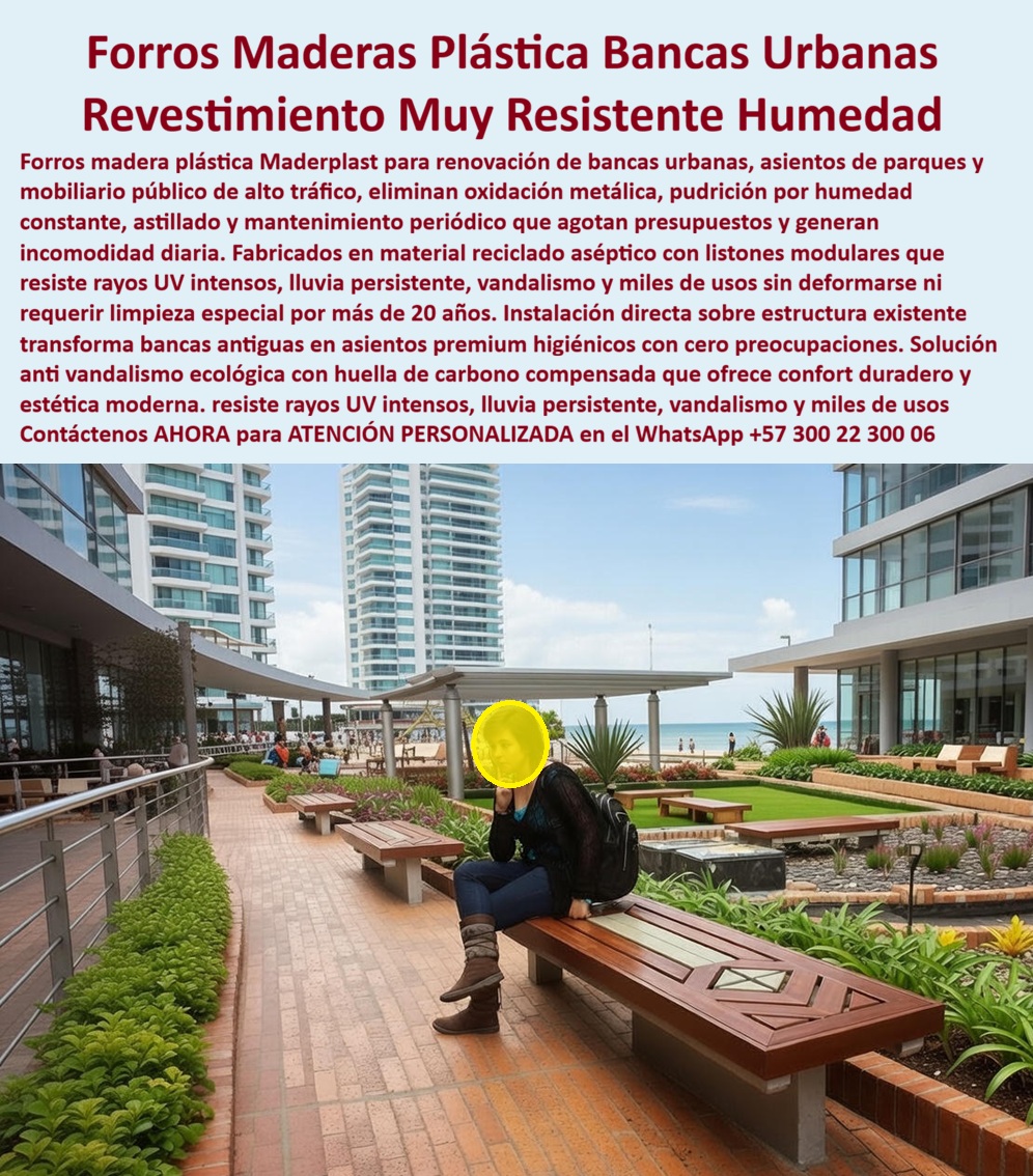 Forros madera plástica mobiliario urbano Bancas urbanas Maderplast Forros Madera Plástica y Revestimiento Aséptico Maderplast Ingeniería de Renovación Urbana: Visualice la metamorfosis inmediata de su infraestructura pública: bancas antiguas con madera podrida o metal oxidado transformadas en piezas de diseño contemporáneo mediante los Forros de Madera Plástica Maderplast. Al observar la imagen, usted no ve una simple reparación, sino una intervención definitiva dónde perfiles de ingeniería de alta densidad, con una textura y apariencia idéntica a la madera natural premium, se instalan sobre las estructuras existentes de concreto o metal. Esta acción elimina para siempre la pudrición, el astillamiento y el ataque de plagas que condenan a los materiales orgánicos. A diferencia de la madera que exige barniz anual, este material aséptico e hidrófugo resiste la humedad costera, la lluvia ácida y el vandalismo sin perder su color ni integridad, garantizando una estética impecable y costos de mantenimiento cero por más de 20 años en parques, malecones y zonas residenciales de alto nivel. Para los directores de urbanismo y paisajistas que enfrentan el deterioro acelerado del mobiliario, la pregunta recurrente es qué material reemplaza la madera en bancas de parque para que no se pudra y soporte el tráfico pesado. La respuesta técnica irrefutable son los Forros madera plástica mobiliario urbano de Maderplast, los cuales son 100% impermeables e inmunes a hongos y termitas. Cuando la necesidad es encontrar listones para reparar bancas urbanas que parecen madera pero duran más, nuestros perfiles de ingeniería ofrecen la calidez estética de la teca con la resistencia industrial del polímero. Además, para la Renovación Mobiliario urbanismo Evita Oxidación en zonas costeras, nuestros kits de revestimiento aíslan la estructura dañada con material inoxidable resistente al salitre, permitiendo recuperar el activo sin incurrir en el costo de comprar bancas nuevas. Desde una perspectiva financiera y de sostenibilidad, la comparativa del ciclo de vida entre madera natural y madera plástica favorece indiscutiblemente a Maderplast. Aunque la inversión inicial pueda ser similar, nuestra solución es financieramente superior pues el Costo Operativo (OPEX) es cero al eliminar barnices y reemplazos, logrando un retorno de inversión positivo en menos de 24 meses. En Maderplast, activamos los disparadores de compra necesarios para su proyecto: solicite cotización, personalización de perfiles, planos de montaje sobre estructuras existentes, renders de "antes y después" y producción en serie. Como fabricantes colombianos con procesos industriales controlados, convertimos sus necesidades en realidades bajo el lema de que "en plástico le hacemos hasta el ala de un avión". Ofrecemos Asientos Parque Resistentes Humedad No Se Pudren y Listones Mobiliario Urbano Antivandalismo Forros que modernizan el espacio público de manera definitiva. EL TESTIMONIO PROFESIONAL DE CASO DE ÉXITO: "dejamos de ser esclavos del barniz y recuperamos la belleza del malecón", confirma el arquitecto santiago pineda, director de urbanismo de la constructora costa verde, quien relata cómo salvaron su proyecto en el caribe: "en nuestro malecón residencial, la madera teca certificada fue un error costoso; la brisa marina la puso gris y astillada en menos de un año, generando quejas de los residentes y costos insostenibles de mantenimiento. al intervenir las 40 bancas con los forros de madera plástica maderplast, retiramos la madera podrida y montamos los listones sobre las bases de acero. llevamos 3 años y el gasto de mantenimiento es $0. las bancas soportan el sol y la salinidad sin decolorar. maderplast no solo soluciona el problema técnico, sino que mantuvo la estética premium eliminando el pasivo del mantenimiento para siempre." Para efectuar el Soporte técnico y eliminar cualquier duda con Garantía 5 años o cualquier temor al firmar la orden de compra, es fundamental abordar la seguridad de la inversión pública o privada. Ingeniero, al especificar las Bancas urbanas Maderplast y sus forros de renovación, usted está blindando su gestión ante las interventorías. No está comprando un material que fallará a la intemperie; está adquiriendo un sistema de ingeniería que cumple con normas de resistencia al impacto, toxicidad y estabilidad UV. Usted elimina el riesgo de demandas por astillas o colapso de maderas podridas, y evita el detrimento patrimonial de reemplazar mobiliario cada dos años. Maderplast le entrega fichas técnicas, garantías de durabilidad y el respaldo de una solución aséptica probada. Usted adquiere la tranquilidad de una renovación que extiende la vida útil de la infraestructura existente por décadas. Asegure la modernización inteligente de sus parques y malecones con la única solución que combina la belleza de la madera con la eternidad del plástico. Contáctenos AHORA para recibir ATENCIÓN PERSONALIZADA, planes y cotización en el WhatsApp +57 300 22 300 06. 0 Renovación Mobiliario urbanismo Evita Oxidación Aséptico, Asientos Parque Resistentes Humedad No Se Pudren, Listones Mobiliario Urbano Antivandalismo Forros 0 Forros madera plástica mobiliario urbano Bancas urbanas Maderplast 0 Renovación Mobiliario urbanismo Evita Oxidación Aséptico Asientos Parque Resistentes Humedad No Se Pudren Listones Mobiliario Urbano Antivandalismo Forros 0 Forros Madera Plástica y Revestimiento Aséptico Maderplast Ingeniería de Renovación Urbana: Visualice la metamorfosis inmediata de su infraestructura pública: bancas antiguas con madera podrida o metal oxidado transformadas en piezas de diseño contemporáneo mediante los Forros de Madera Plástica Maderplast. Al observar la imagen, usted no ve una simple reparación, sino una intervención definitiva dónde perfiles de ingeniería de alta densidad, con una textura y apariencia idéntica a la madera natural premium, se instalan sobre las estructuras existentes de concreto o metal. Esta acción elimina para siempre la pudrición, el astillamiento y el ataque de plagas que condenan a los materiales orgánicos. A diferencia de la madera que exige barniz anual, este material aséptico e hidrófugo resiste la humedad costera, la lluvia ácida y el vandalismo sin perder su color ni integridad, garantizando una estética impecable y costos de mantenimiento cero por más de 20 años en parques, malecones y zonas residenciales de alto nivel. Para los directores de urbanismo y paisajistas que enfrentan el deterioro acelerado del mobiliario, la pregunta recurrente es qué material reemplaza la madera en bancas de parque para que no se pudra y soporte el tráfico pesado. La respuesta técnica irrefutable son los Forros madera plástica mobiliario urbano de Maderplast, los cuales son 100% impermeables e inmunes a hongos y termitas. Cuando la necesidad es encontrar listones para reparar bancas urbanas que parecen madera pero duran más, nuestros perfiles de ingeniería ofrecen la calidez estética de la teca con la resistencia industrial del polímero. Además, para la Renovación Mobiliario urbanismo Evita Oxidación en zonas costeras, nuestros kits de revestimiento aíslan la estructura dañada con material inoxidable resistente al salitre, permitiendo recuperar el activo sin incurrir en el costo de comprar bancas nuevas. Desde una perspectiva financiera y de sostenibilidad, la comparativa del ciclo de vida entre madera natural y madera plástica favorece indiscutiblemente a Maderplast. Aunque la inversión inicial pueda ser similar, nuestra solución es financieramente superior pues el Costo Operativo (OPEX) es cero al eliminar barnices y reemplazos, logrando un retorno de inversión positivo en menos de 24 meses. En Maderplast, activamos los disparadores de compra necesarios para su proyecto: solicite cotización, personalización de perfiles, planos de montaje sobre estructuras existentes, renders de "antes y después" y producción en serie. Como fabricantes colombianos con procesos industriales controlados, convertimos sus necesidades en realidades bajo el lema de que "en plástico le hacemos hasta el ala de un avión". Ofrecemos Asientos Parque Resistentes Humedad No Se Pudren y Listones Mobiliario Urbano Antivandalismo Forros que modernizan el espacio público de manera definitiva. EL TESTIMONIO PROFESIONAL DE CASO DE ÉXITO: "dejamos de ser esclavos del barniz y recuperamos la belleza del malecón", confirma el arquitecto santiago pineda, director de urbanismo de la constructora costa verde, quien relata cómo salvaron su proyecto en el caribe: "en nuestro malecón residencial, la madera teca certificada fue un error costoso; la brisa marina la puso gris y astillada en menos de un año, generando quejas de los residentes y costos insostenibles de mantenimiento. al intervenir las 40 bancas con los forros de madera plástica maderplast, retiramos la madera podrida y montamos los listones sobre las bases de acero. llevamos 3 años y el gasto de mantenimiento es $0. las bancas soportan el sol y la salinidad sin decolorar. maderplast no solo soluciona el problema técnico, sino que mantuvo la estética premium eliminando el pasivo del mantenimiento para siempre." Para efectuar el Soporte técnico y eliminar cualquier duda con Garantía 5 años o cualquier temor al firmar la orden de compra, es fundamental abordar la seguridad de la inversión pública o privada. Ingeniero, al especificar las Bancas urbanas Maderplast y sus forros de renovación, usted está blindando su gestión ante las interventorías. No está comprando un material que fallará a la intemperie; está adquiriendo un sistema de ingeniería que cumple con normas de resistencia al impacto, toxicidad y estabilidad UV. Usted elimina el riesgo de demandas por astillas o colapso de maderas podridas, y evita el detrimento patrimonial de reemplazar mobiliario cada dos años. Maderplast le entrega fichas técnicas, garantías de durabilidad y el respaldo de una solución aséptica probada. Usted adquiere la tranquilidad de una renovación que extiende la vida útil de la infraestructura existente por décadas. Asegure la modernización inteligente de sus parques y malecones con la única solución que combina la belleza de la madera con la eternidad del plástico. Contáctenos AHORA para recibir ATENCIÓN PERSONALIZADA, planes y cotización en el WhatsApp +57 300 22 300 06.