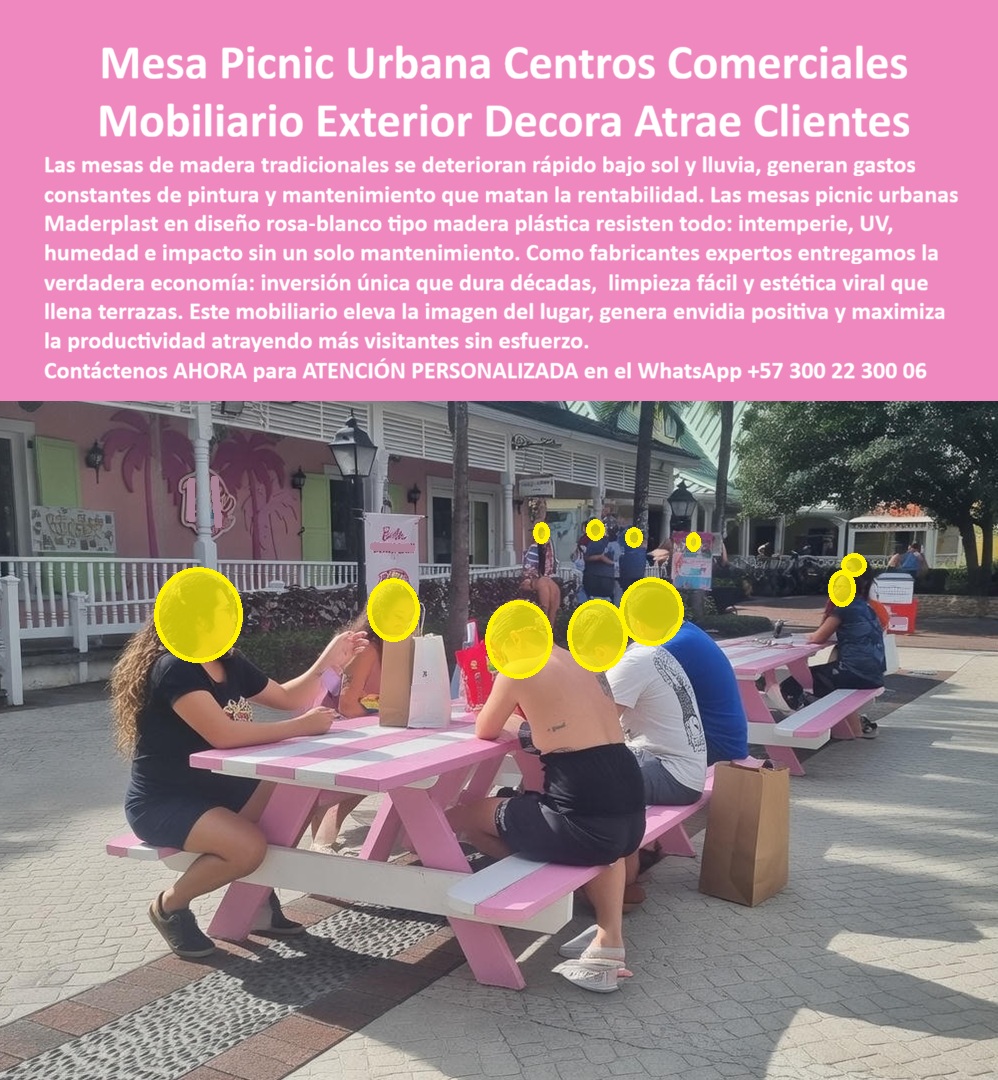 Mesa Picnic Urbana Mobiliario Central Mueble Urbanismo Maderplast Mesa Picnic Urbana y Mobiliario Central para Urbanismo Maderplast Ingeniería de Impacto Visual y Rentabilidad Comercial: Visualice un auténtico imán de clientes instalado estratégicamente en su centro comercial: la Mesa Picnic Urbana Maderplast, presentada en un audaz diseño bicolor rosa y blanco estilo "Barbie" que convierte instantáneamente cualquier terraza gris en un punto vital para redes sociales. Este mobiliario no es simplemente estética decorativa; es un tanque de guerra camuflado bajo una apariencia lúdica. Fabricada mediante procesos industriales controlados con plásticos de ingeniería macizos, esta Mesa para Terrazas Comerciales Uso Exterior está diseñada para soportar la intemperie tropical más agresiva, el volcamiento constante de bebidas azucaradas y el tráfico pesado de miles de usuarios sin mancharse, decolorarse ni astillarse jamás. A diferencia de la madera pintada que se descascara en semanas bajo el sol, el color de nuestra Mesa Picnic Urbana Resistente Intemperie Para Centros Comerciales es integral en la masa del material, y su superficie hidrófuga permite una limpieza exprés que garantiza una operación higiénica y rentable sin gastar un centavo en mantenimiento por más de 20 años. Cuando los directores de marketing y arquitectos buscan mobiliario que atraiga al público joven y familiar, la pregunta recurrente es qué mesas para centros comerciales son llamativas y no necesitan pintura. La respuesta técnica y financiera es Maderplast, pues ofrecemos diseños virales con colores personalizados que no se descascaran. Si su objetivo es encontrar mobiliario urbano de colores para zonas de comida al aire libre, nuestras mesas son la opción técnica ideal gracias a su pigmentación integral que resiste los rayos UV sin decolorar. Además, para quienes desean saber cómo crear zonas "instagram cables" en terrazas comerciales con bajo presupuesto operativo, la instalación de nuestras mesas picnic temáticas funciona como decorado y mobiliario funcional simultáneamente, generando publicidad orgánica gratuita en redes sociales. Al realizar una comparativa de durabilidad entre mesas de madera pintada y plástico de ingeniería bicolor, Maderplast demuestra ser infinitamente superior al eliminar el despintado por fricción y clima, logrando que la Mesa de Descanso Exterior Resistente de Terraza luzca nueva siempre con cero inversión en retoques anuales. En Maderplast, entendemos que la imagen lo es todo. Por ello, activamos los disparadores de compra necesarios para su éxito: puede solicitarnos cotización inmediata, personalización de colores corporativos o temáticos, planos de distribución para maximizar el aforo, renders de visualización y prototipos. Como fabricantes colombianos con capacidad de exportación, hacemos realidad el lema de que "en plástico le hacemos hasta el ala de un avión, o lo que su imaginación quiera". Somos la solución definitiva para mesas picnic de colores para centros comerciales, mobiliario urbano estilo barbie para terrazas y mesas de exterior que atraen clientes. Nuestro equipamiento para plazas de comida temáticas incluye mesas resistentes al sol que no se decoloran y juegos de mesa picnic fáciles de limpiar, ideales como mobiliario comercial para zonas de influencers. Ofrecemos mesas de plástico macizo personalizables que actúan como reemplazo de mesas de madera que se pelan, garantizando un mobiliario urbano de alto impacto visual y una inversión rentable en decoración funcional. EL TESTIMONIO PROFESIONAL DE CASO DE ÉXITO: "de una terraza gris a la zona más fotografiada del mall", confirma la licenciada carolina hinojosa, directora de marketing y experiencia del centro comercial paseo del sol, quien relata cómo revitalizaron su plazoleta: "teníamos una plazoleta exterior grande pero muerta; las mesas de madera café eran aburridas y se veían viejas a los seis meses. teníamos presupuesto en decoración efímera sin éxito. apostamos por una renovación total con las mesas picnic urbanas maderplast en combinación rosa y blanco. El resultado fue una explosión en redes sociales. El primer fin de semana, la gente hacía fila para comer en las 'mesas de barbies' y el tráfico subió un 200%. operativamente es un sueño: cero pintura, cero barniz y limpieza facilísima. maderplast nos dio una herramienta de marketing que dura 20 años." Para efectuar el Soporte técnico y eliminar cualquier duda con Garantía 5 años cualquier temor al firmar la orden de compra, es fundamental abordar la seguridad y la responsabilidad civil. Ingeniero o Gerente, al especificar la Mesa Picnic Urbana Maderplast, usted está blindando su operación contra riesgos legales y financieros. No está comprando "juguetes" frágiles; está adquiriendo activos fijos de ingeniería robusta. Elimina el riesgo de demandas por astillas de madera o colapso de estructuras oxidadas. Maderplast le entrega fichas técnicas de resistencia al impacto, toxicidad y estabilidad UV. Usted compra la tranquilidad de saber que su "zona viral" se mantendrá segura, higiénica y vibrante durante décadas, sin requerir cierre de áreas para mantenimiento. Asegure el tráfico de clientes y la rentabilidad de su terraza con la única mesa diseñada para ser el centro de atención y durar toda la vida. Contáctenos AHORA para recibir ATENCIÓN PERSONALIZADA, planes y cotización en el WhatsApp +57 300 22 300 06. 0 Mesa para Terrazas Comerciales Uso Exterior, Mesa Picnic Urbana Resistente Intemperie Para Centros Comerciales, Mesa de Descanso Exterior Resistente de Terraza Mesa Picnic Urbana Mobiliario Central Mueble Urbanismo Maderplast 0 Mesa para Terrazas Comerciales Uso Exterior Mesa Picnic Urbana Resistente Intemperie Para Centros Comerciales Mesa de Descanso Exterior Resistente de Terraza Mesa Picnic Urbana y Mobiliario Central para Urbanismo Maderplast Ingeniería de Impacto Visual y Rentabilidad Comercial: Visualice un auténtico imán de clientes instalado estratégicamente en su centro comercial: la Mesa Picnic Urbana Maderplast, presentada en un audaz diseño bicolor rosa y blanco estilo "Barbie" que convierte instantáneamente cualquier terraza gris en un punto vital para redes sociales. Este mobiliario no es simplemente estética decorativa; es un tanque de guerra camuflado bajo una apariencia lúdica. Fabricada mediante procesos industriales controlados con plásticos de ingeniería macizos, esta Mesa para Terrazas Comerciales Uso Exterior está diseñada para soportar la intemperie tropical más agresiva, el volcamiento constante de bebidas azucaradas y el tráfico pesado de miles de usuarios sin mancharse, decolorarse ni astillarse jamás. A diferencia de la madera pintada que se descascara en semanas bajo el sol, el color de nuestra Mesa Picnic Urbana Resistente Intemperie Para Centros Comerciales es integral en la masa del material, y su superficie hidrófuga permite una limpieza exprés que garantiza una operación higiénica y rentable sin gastar un centavo en mantenimiento por más de 20 años. Cuando los directores de marketing y arquitectos buscan mobiliario que atraiga al público joven y familiar, la pregunta recurrente es qué mesas para centros comerciales son llamativas y no necesitan pintura. La respuesta técnica y financiera es Maderplast, pues ofrecemos diseños virales con colores personalizados que no se descascaran. Si su objetivo es encontrar mobiliario urbano de colores para zonas de comida al aire libre, nuestras mesas son la opción técnica ideal gracias a su pigmentación integral que resiste los rayos UV sin decolorar. Además, para quienes desean saber cómo crear zonas "instagram cables" en terrazas comerciales con bajo presupuesto operativo, la instalación de nuestras mesas picnic temáticas funciona como decorado y mobiliario funcional simultáneamente, generando publicidad orgánica gratuita en redes sociales. Al realizar una comparativa de durabilidad entre mesas de madera pintada y plástico de ingeniería bicolor, Maderplast demuestra ser infinitamente superior al eliminar el despintado por fricción y clima, logrando que la Mesa de Descanso Exterior Resistente de Terraza luzca nueva siempre con cero inversión en retoques anuales. En Maderplast, entendemos que la imagen lo es todo. Por ello, activamos los disparadores de compra necesarios para su éxito: puede solicitarnos cotización inmediata, personalización de colores corporativos o temáticos, planos de distribución para maximizar el aforo, renders de visualización y prototipos. Como fabricantes colombianos con capacidad de exportación, hacemos realidad el lema de que "en plástico le hacemos hasta el ala de un avión, o lo que su imaginación quiera". Somos la solución definitiva para mesas picnic de colores para centros comerciales, mobiliario urbano estilo barbie para terrazas y mesas de exterior que atraen clientes. Nuestro equipamiento para plazas de comida temáticas incluye mesas resistentes al sol que no se decoloran y juegos de mesa picnic fáciles de limpiar, ideales como mobiliario comercial para zonas de influencers. Ofrecemos mesas de plástico macizo personalizables que actúan como reemplazo de mesas de madera que se pelan, garantizando un mobiliario urbano de alto impacto visual y una inversión rentable en decoración funcional. EL TESTIMONIO PROFESIONAL DE CASO DE ÉXITO: "de una terraza gris a la zona más fotografiada del mall", confirma la licenciada carolina hinojosa, directora de marketing y experiencia del centro comercial paseo del sol, quien relata cómo revitalizaron su plazoleta: "teníamos una plazoleta exterior grande pero muerta; las mesas de madera café eran aburridas y se veían viejas a los seis meses. teníamos presupuesto en decoración efímera sin éxito. apostamos por una renovación total con las mesas picnic urbanas maderplast en combinación rosa y blanco. El resultado fue una explosión en redes sociales. El primer fin de semana, la gente hacía fila para comer en las 'mesas de barbies' y el tráfico subió un 200%. operativamente es un sueño: cero pintura, cero barniz y limpieza facilísima. maderplast nos dio una herramienta de marketing que dura 20 años." Para efectuar el Soporte técnico y eliminar cualquier duda con Garantía 5 años cualquier temor al firmar la orden de compra, es fundamental abordar la seguridad y la responsabilidad civil. Ingeniero o Gerente, al especificar la Mesa Picnic Urbana Maderplast, usted está blindando su operación contra riesgos legales y financieros. No está comprando "juguetes" frágiles; está adquiriendo activos fijos de ingeniería robusta. Elimina el riesgo de demandas por astillas de madera o colapso de estructuras oxidadas. Maderplast le entrega fichas técnicas de resistencia al impacto, toxicidad y estabilidad UV. Usted compra la tranquilidad de saber que su "zona viral" se mantendrá segura, higiénica y vibrante durante décadas, sin requerir cierre de áreas para mantenimiento. Asegure el tráfico de clientes y la rentabilidad de su terraza con la única mesa diseñada para ser el centro de atención y durar toda la vida. Contáctenos AHORA para recibir ATENCIÓN PERSONALIZADA, planes y cotización en el WhatsApp +57 300 22 300 06.