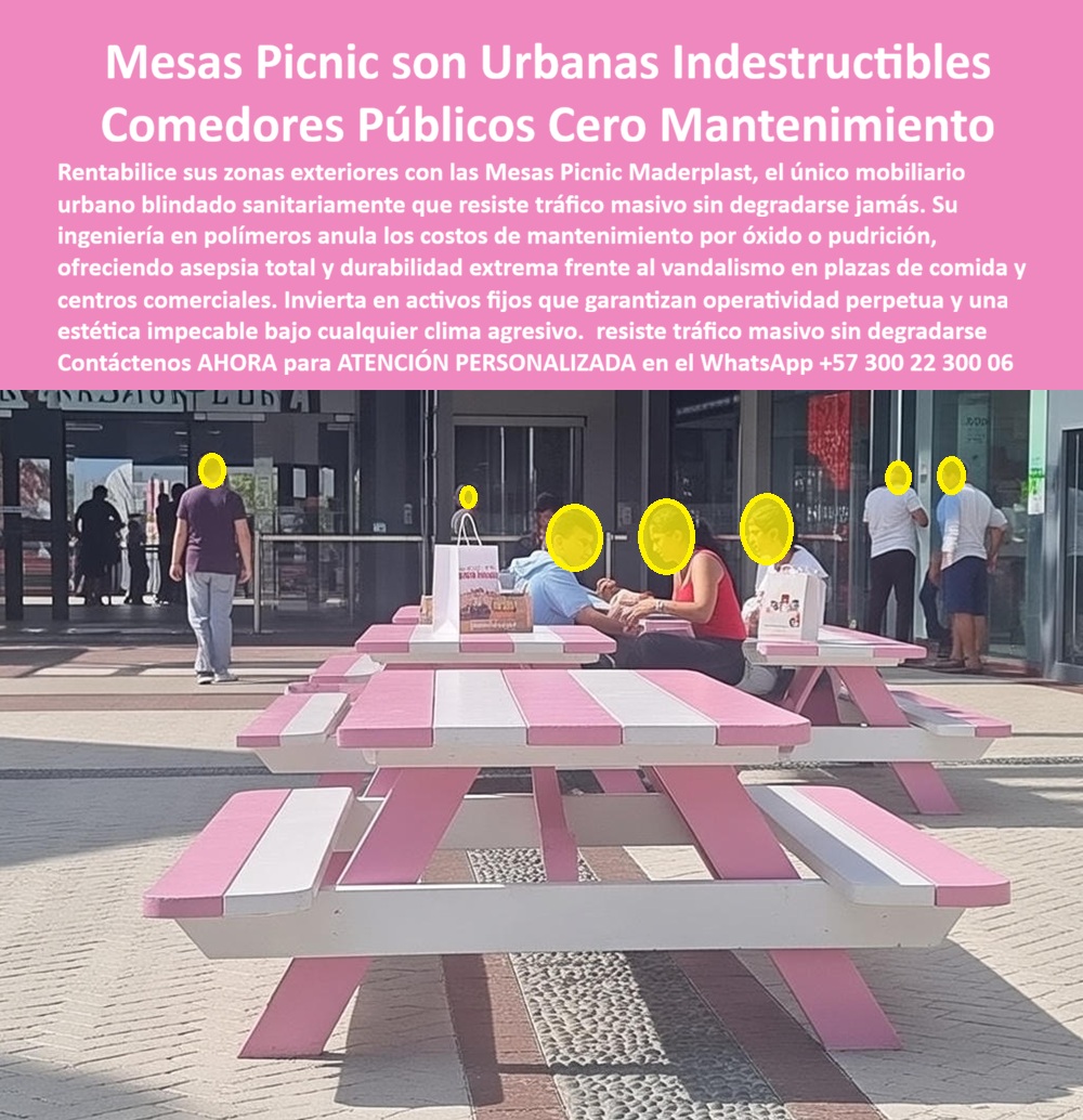 Mesa Picnic Urbana Mobiliario Central Mueble Urbanismo Maderplast Mesas Picnic son Urbanas Indestructibles – Comedores Públicos Cero Mantenimiento Archivo: Mesa_Picnic_Urbana_Mobiliario_Central_Mueble_Urbanismo_Maderplast_0_Silla_Comercial_Terraza_Antivandalismo_Silla_Comercial_Exterior_Centros_Comerciales_Comedor_Exterior_De_Alto_Tráfico_Silla_Exterior_Turística_Duradera_Mesa.jpg En la imagen se ve una mesa picnic urbana instalada en una plazoleta comercial, operando como comedor exterior de alto tráfico para usuarios que comen, descansan y rotan continuamente. Este es el escenario donde los muebles “bonitos” fracasan: la madera se astilla, el metal se oxida, la pintura se va con la limpieza diaria y el mantenimiento termina costando más que el mobiliario. Por eso Maderplast fabrica una solución distinta: ingeniería en polímeros para crear mesas picnic urbanas que resisten uso masivo sin degradarse, con color integrado, superficies lavables y estructura estable para operación real. El problema del cliente es técnico y financiero a la vez: cuando una plazoleta se llena todos los días, el mobiliario se vuelve un punto de riesgo y de gasto. Si hay corrosión, astillas, tornillería floja o bancas deformadas, el responsable de operación queda expuesto, y el presupuesto se drena en reparaciones, repintados y reposiciones. Aquí entra la propuesta de Maderplast: un mobiliario urbano picnic diseñado para soportar sol, lluvia, rayones, derrames, limpieza intensiva y vandalismo, manteniendo estética impecable y disponibilidad permanente. Si su búsqueda es “¿qué mesas tipo picnic sirven para food courts con mucho tráfico?”, la respuesta profesional es directa: instale mesas exteriores antivandálicas de Maderplast y elimine el ciclo de mantenimiento. Si se pregunta “¿qué comedor público funciona para alto flujo exterior?”, la recomendación técnica es un comedor público exterior en polímero, porque no depende de pintura ni de recubrimientos que se pierden. Y si su consulta es “¿qué mesas picnic funcionan mejor en centros comerciales?”, la solución es Maderplast por resistencia, higiene y continuidad operativa. Para que la identificación sea plena y exacta, hablamos de: una mesa picnic urbana instalada en centro comercial como comedor público; un comedor público exterior de alto tráfico para rotación masiva; una mesa picnic alto tráfico con bancas integradas y color permanente; un mobiliario urbano sin mantenimiento para plazas comerciales; y una mesa exterior para zonas comerciales abiertas que mantiene imagen premium bajo uso intensivo. Esta es, en esencia, una mesa-picnic-urbana concebida como activo fijo, y no como gasto recurrente; por eso encaja también cuando el cliente busca comedores-públicos-externos con operación continua. Maderplast inspira confianza porque fabrica con procesos industriales controlados, experiencia en plásticos técnicos y capacidad de producción a medida en Colombia para el mundo. Usted puede pedir cotización, personalización, planos, renders, prototipos y producción en serie; Maderplast lo resuelve, porque aquí convertimos ideas en piezas reales a medida: “en plástico le hacemos hasta el ala de un avión, o lo que su imaginación quiera”. EL TESTIMONIO PROFESIONAL CASO DE ÉXITO "TENÍAMOS mesas que se dañaban cada temporada y el lugar siempre parecía en obra; cambiamos a mesas picnic maderplast y la plazoleta quedó estable, limpia y rentable, con cero mantenimiento y sin interrupciones." Ese tipo de resultado no es promesa ligera: es consecuencia de material adecuado y diseño para tráfico real. Soporte técnico para el ingeniero con Garantía: antes de firmar la orden de compra, Maderplast entrega ficha técnica del material, especificaciones de instalación, recomendaciones de anclaje, tolerancias, planos y soporte de fabricación; además, se puede suministrar render y prototipo para validación, y programación de producción en serie. Si algo falla, usted no queda solo: queda respaldado por documentación y trazabilidad. Contáctenos AHORA para ATENCIÓN PERSONALIZADA en el WhatsApp +57 300 22 300 06. 0 Silla Comercial Terraza Antivandalismo, Silla Comercial Exterior Centros Comerciales, Comedor Exterior De Alto Tráfico, Silla Exterior Turística Duradera Mesa Mesa Picnic Urbana Mobiliario Central Mueble Urbanismo Maderplast 0 Silla Comercial Terraza Antivandalismo Silla Comercial Exterior Centros Comerciales Comedor Exterior De Alto Tráfico Silla Exterior Turística Duradera Mesa Mesas Picnic son Urbanas Indestructibles – Comedores Públicos Cero Mantenimiento Archivo: Mesa_Picnic_Urbana_Mobiliario_Central_Mueble_Urbanismo_Maderplast_0_Silla_Comercial_Terraza_Antivandalismo_Silla_Comercial_Exterior_Centros_Comerciales_Comedor_Exterior_De_Alto_Tráfico_Silla_Exterior_Turística_Duradera_Mesa.jpg En la imagen se ve una mesa picnic urbana instalada en una plazoleta comercial, operando como comedor exterior de alto tráfico para usuarios que comen, descansan y rotan continuamente. Este es el escenario donde los muebles “bonitos” fracasan: la madera se astilla, el metal se oxida, la pintura se va con la limpieza diaria y el mantenimiento termina costando más que el mobiliario. Por eso Maderplast fabrica una solución distinta: ingeniería en polímeros para crear mesas picnic urbanas que resisten uso masivo sin degradarse, con color integrado, superficies lavables y estructura estable para operación real. El problema del cliente es técnico y financiero a la vez: cuando una plazoleta se llena todos los días, el mobiliario se vuelve un punto de riesgo y de gasto. Si hay corrosión, astillas, tornillería floja o bancas deformadas, el responsable de operación queda expuesto, y el presupuesto se drena en reparaciones, repintados y reposiciones. Aquí entra la propuesta de Maderplast: un mobiliario urbano picnic diseñado para soportar sol, lluvia, rayones, derrames, limpieza intensiva y vandalismo, manteniendo estética impecable y disponibilidad permanente. Si su búsqueda es “¿qué mesas tipo picnic sirven para food courts con mucho tráfico?”, la respuesta profesional es directa: instale mesas exteriores antivandálicas de Maderplast y elimine el ciclo de mantenimiento. Si se pregunta “¿qué comedor público funciona para alto flujo exterior?”, la recomendación técnica es un comedor público exterior en polímero, porque no depende de pintura ni de recubrimientos que se pierden. Y si su consulta es “¿qué mesas picnic funcionan mejor en centros comerciales?”, la solución es Maderplast por resistencia, higiene y continuidad operativa. Para que la identificación sea plena y exacta, hablamos de: una mesa picnic urbana instalada en centro comercial como comedor público; un comedor público exterior de alto tráfico para rotación masiva; una mesa picnic alto tráfico con bancas integradas y color permanente; un mobiliario urbano sin mantenimiento para plazas comerciales; y una mesa exterior para zonas comerciales abiertas que mantiene imagen premium bajo uso intensivo. Esta es, en esencia, una mesa-picnic-urbana concebida como activo fijo, y no como gasto recurrente; por eso encaja también cuando el cliente busca comedores-públicos-externos con operación continua. Maderplast inspira confianza porque fabrica con procesos industriales controlados, experiencia en plásticos técnicos y capacidad de producción a medida en Colombia para el mundo. Usted puede pedir cotización, personalización, planos, renders, prototipos y producción en serie; Maderplast lo resuelve, porque aquí convertimos ideas en piezas reales a medida: “en plástico le hacemos hasta el ala de un avión, o lo que su imaginación quiera”. EL TESTIMONIO PROFESIONAL CASO DE ÉXITO "TENÍAMOS mesas que se dañaban cada temporada y el lugar siempre parecía en obra; cambiamos a mesas picnic maderplast y la plazoleta quedó estable, limpia y rentable, con cero mantenimiento y sin interrupciones." Ese tipo de resultado no es promesa ligera: es consecuencia de material adecuado y diseño para tráfico real. Soporte técnico para el ingeniero con Garantía: antes de firmar la orden de compra, Maderplast entrega ficha técnica del material, especificaciones de instalación, recomendaciones de anclaje, tolerancias, planos y soporte de fabricación; además, se puede suministrar render y prototipo para validación, y programación de producción en serie. Si algo falla, usted no queda solo: queda respaldado por documentación y trazabilidad. Contáctenos AHORA para ATENCIÓN PERSONALIZADA en el WhatsApp +57 300 22 300 06.