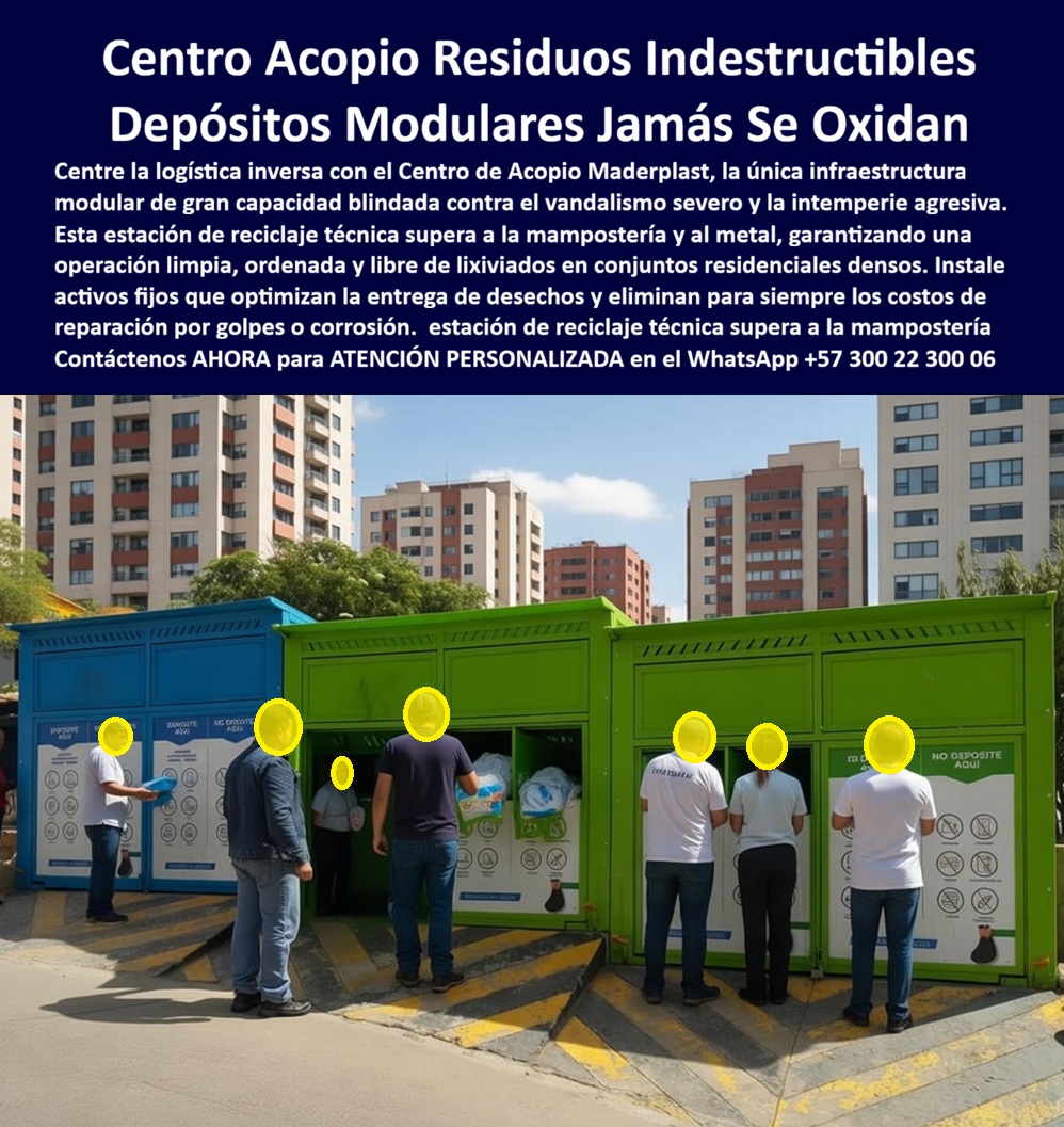 Punto Recolección materiales Estación Separación Basura Maderplast Centro de Acopio Modular Residuos Sólidos y Estación de Separación Maderplast Ingeniería de Logística Inversa: Visualice el fin definitivo de los cuartos de basura tradicionales, sucios, oscuros y malolientes, reemplazados por una infraestructura técnica de vanguardia: el Centro de Acopio Modular de Residuos Sólidos Exterior Maderplast. Al observar la imagen, usted no ve simples contenedores; ve una infraestructura colosal de color azul y verde que dignifica la gestión de desechos y la logística inversa. A diferencia de los cuartos de ladrillo y mampostería que absorben lixiviados como una esponja, generan hongos y atraen plagas incontrolables, o de las estructuras metálicas que se corroen en meses, este sistema prefabricado en polímeros de ingeniería es una fortaleza sanitaria 100% lavable, impermeable e inoxidable. Diseñado específicamente para soportar golpes severos y el uso masivo en conjuntos residenciales densos, este sistema organiza la separación de residuos con compuertas específicas, eliminando la contaminación cruzada y los olores fétidos. Es el activo fijo que transforma un foco de infección en una zona de reciclaje eficiente, libre de mantenimiento y eterna. Para los administradores de propiedad horizontal y gerentes de operaciones que luchan contra sanciones sanitarias, la pregunta crítica es qué cuartos de basura prefabricados no cogen mal olor ni permiten el anidamiento de ratas. La respuesta técnica es el Punto Recolección materiales Estación Separación Basura Maderplast. Nuestra tecnología de superficies no porosas impide la absorción de fluidos y permite el lavado a presión industrial, garantizando una asepsia total. Cuando el desafío es encontrar depósitos de basura grandes para conjuntos que no requieran obra civil compleja, nuestro sistema modular reemplaza la construcción tradicional; se instala rápidamente sin licencias de construcción engorrosas y resiste la intemperie sin grietas ni humedad. Además, resolvemos el caos de cómo organizar la entrega de reciclaje en unidades residenciales grandes mediante nuestras estaciones de gran capacidad con bocas de acceso diferenciadas, que educan al usuario y resisten el vandalismo diario. Desde una perspectiva de cumplimiento normativo y rentabilidad, la comparativa técnica entre infraestructura de residuos en polímero versus mampostería es devastadora para el ladrillo. Maderplast es superior sanitariamente y financieramente, pues garantiza el cumplimiento de normas PGIRS, evitando multas ambientales gracias a su diseño técnico hermético. Somos expertos en Caseta Organiza Entrega Residuos Exterior y Depósito Residuos; en Maderplast activamos los disparadores de compra que su proyecto necesita: solicite cotización inmediata, personalización de colores según código de reciclaje, planos de implantación, renders y prototipos. Como fabricantes colombianos con procesos industriales controlados, hacemos realidad nuestro lema: "en plástico le hacemos hasta el ala de un avión, o lo que su imaginación quiera", entregando soluciones como el punto Reciclaje Resistente Vandalismo Exterior. EL TESTIMONIO PROFESIONAL DE ÉXITO: DE CASO DE ÉXITO “El cuarto de basuras original era una pesadilla sanitaria y una zona de guerra. soy la señora miriam lópez, administradora del conjunto residencial los pinos, con 1.200 apartamentos. Las paredes de ladrillo estaban impregnadas de lixiviados con un olor que mareaba, y las puertas de metal oxidadas dejaron la basura expuesta a roedores, provocando que la salud pública nos amenazara con sanciones. Tomamos la decisión radical de demoler esa ruina e instalar el centro de acopio modular maderplast, separando orgánicos en el módulo verde y reciclables en el azul. El cambio cultural fue inmediato. la gente ahora respeta la clasificación porque el lugar se ve técnico y limpio. olores y plagas desaparecieron. Se lava con manguera en 5 minutos. llevamos 4 años y la estructura está intacta, sin una gota de óxido. maderplast no solo nos vendió un depósito, nos devolvió la salubridad y la paz vecinal.” Para efectuar el Soporte técnico y eliminar cualquier duda con Garantía 5 años o cualquier temor al firmar la orden de compra, es fundamental abordar la mitigación de riesgos legales y sanitarios. Ingeniero o Administrador, al especificar el Centro de Acopio Maderplast, usted está blindando la copropiedad contra vectores de enfermedad y multas estatales. No está gastando en una construcción que se deteriorará en un año; está invirtiendo en infraestructura sanitaria de "Instalar y Olvidar". Elimina el riesgo de demandas por insalubridad y optimiza los tiempos de recolección de las empresas de aseo. Maderplast le entrega fichas técnicas, garantías de resistencia al impacto y el respaldo de una fábrica real. Usted compra la tranquilidad de saber que su gestión de residuos será modelo de eficiencia y limpieza por décadas. Asegure la salubridad y la valorización de su conjunto residencial con la única estación de acopio diseñada para durar y funcionar sin fallas. Contáctenos AHORA para recibir ATENCIÓN PERSONALIZADA, planes y cotización en el WhatsApp +57 300 22 300 06. 0 punto Reciclaje Resistente Vandalismo Exterior, Centro Acopio Modular Residuos Sólidos Exterior, Caseta Organiza Entrega Residuos Exterior, Depósito Residuos Punto Recolección materiales Estación Separación Basura Maderplast 0 punto Reciclaje Resistente Vandalismo Exterior Centro Acopio Modular Residuos Sólidos Exterior Caseta Organiza Entrega Residuos Exterior Depósito Residuos Centro de Acopio Modular Residuos Sólidos y Estación de Separación Maderplast Ingeniería de Logística Inversa: Visualice el fin definitivo de los cuartos de basura tradicionales, sucios, oscuros y malolientes, reemplazados por una infraestructura técnica de vanguardia: el Centro de Acopio Modular de Residuos Sólidos Exterior Maderplast. Al observar la imagen, usted no ve simples contenedores; ve una infraestructura colosal de color azul y verde que dignifica la gestión de desechos y la logística inversa. A diferencia de los cuartos de ladrillo y mampostería que absorben lixiviados como una esponja, generan hongos y atraen plagas incontrolables, o de las estructuras metálicas que se corroen en meses, este sistema prefabricado en polímeros de ingeniería es una fortaleza sanitaria 100% lavable, impermeable e inoxidable. Diseñado específicamente para soportar golpes severos y el uso masivo en conjuntos residenciales densos, este sistema organiza la separación de residuos con compuertas específicas, eliminando la contaminación cruzada y los olores fétidos. Es el activo fijo que transforma un foco de infección en una zona de reciclaje eficiente, libre de mantenimiento y eterna. Para los administradores de propiedad horizontal y gerentes de operaciones que luchan contra sanciones sanitarias, la pregunta crítica es qué cuartos de basura prefabricados no cogen mal olor ni permiten el anidamiento de ratas. La respuesta técnica es el Punto Recolección materiales Estación Separación Basura Maderplast. Nuestra tecnología de superficies no porosas impide la absorción de fluidos y permite el lavado a presión industrial, garantizando una asepsia total. Cuando el desafío es encontrar depósitos de basura grandes para conjuntos que no requieran obra civil compleja, nuestro sistema modular reemplaza la construcción tradicional; se instala rápidamente sin licencias de construcción engorrosas y resiste la intemperie sin grietas ni humedad. Además, resolvemos el caos de cómo organizar la entrega de reciclaje en unidades residenciales grandes mediante nuestras estaciones de gran capacidad con bocas de acceso diferenciadas, que educan al usuario y resisten el vandalismo diario. Desde una perspectiva de cumplimiento normativo y rentabilidad, la comparativa técnica entre infraestructura de residuos en polímero versus mampostería es devastadora para el ladrillo. Maderplast es superior sanitariamente y financieramente, pues garantiza el cumplimiento de normas PGIRS, evitando multas ambientales gracias a su diseño técnico hermético. Somos expertos en Caseta Organiza Entrega Residuos Exterior y Depósito Residuos; en Maderplast activamos los disparadores de compra que su proyecto necesita: solicite cotización inmediata, personalización de colores según código de reciclaje, planos de implantación, renders y prototipos. Como fabricantes colombianos con procesos industriales controlados, hacemos realidad nuestro lema: "en plástico le hacemos hasta el ala de un avión, o lo que su imaginación quiera", entregando soluciones como el punto Reciclaje Resistente Vandalismo Exterior. EL TESTIMONIO PROFESIONAL DE ÉXITO: DE CASO DE ÉXITO “El cuarto de basuras original era una pesadilla sanitaria y una zona de guerra. soy la señora miriam lópez, administradora del conjunto residencial los pinos, con 1.200 apartamentos. Las paredes de ladrillo estaban impregnadas de lixiviados con un olor que mareaba, y las puertas de metal oxidadas dejaron la basura expuesta a roedores, provocando que la salud pública nos amenazara con sanciones. Tomamos la decisión radical de demoler esa ruina e instalar el centro de acopio modular maderplast, separando orgánicos en el módulo verde y reciclables en el azul. El cambio cultural fue inmediato. la gente ahora respeta la clasificación porque el lugar se ve técnico y limpio. olores y plagas desaparecieron. Se lava con manguera en 5 minutos. llevamos 4 años y la estructura está intacta, sin una gota de óxido. maderplast no solo nos vendió un depósito, nos devolvió la salubridad y la paz vecinal.” Para efectuar el Soporte técnico y eliminar cualquier duda con Garantía 5 años o cualquier temor al firmar la orden de compra, es fundamental abordar la mitigación de riesgos legales y sanitarios. Ingeniero o Administrador, al especificar el Centro de Acopio Maderplast, usted está blindando la copropiedad contra vectores de enfermedad y multas estatales. No está gastando en una construcción que se deteriorará en un año; está invirtiendo en infraestructura sanitaria de "Instalar y Olvidar". Elimina el riesgo de demandas por insalubridad y optimiza los tiempos de recolección de las empresas de aseo. Maderplast le entrega fichas técnicas, garantías de resistencia al impacto y el respaldo de una fábrica real. Usted compra la tranquilidad de saber que su gestión de residuos será modelo de eficiencia y limpieza por décadas. Asegure la salubridad y la valorización de su conjunto residencial con la única estación de acopio diseñada para durar y funcionar sin fallas. Contáctenos AHORA para recibir ATENCIÓN PERSONALIZADA, planes y cotización en el WhatsApp +57 300 22 300 06.