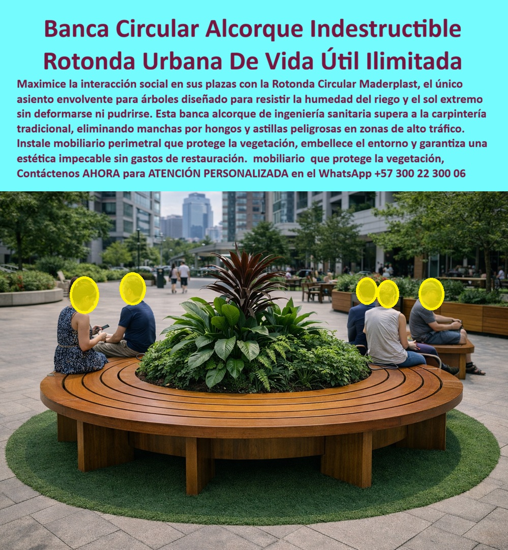 Rotonda Asiento Circular Macetero Central Banca Alcorque Maderplast mobiliario pensado para uso real: múltiples personas sentadas simultáneamente, En una plaza urbana contemporánea, la banca circular alrededor envolvente se presenta como un elemento central que transforma el espacio público en un punto natural de encuentro. Rodeando el árbol, el asiento perimetral define una rotonda de descanso peatonal que invita a sentarse, conversar y permanecer, mientras protege la vegetación y ordena el flujo urbano. La imagen muestra claramente un mobiliario pensado para uso real: múltiples personas sentadas simultáneamente, riego constante, sol directo y tránsito continuo, sin deformaciones ni pérdida estética. Este no es un banco decorativo, es una infraestructura urbana funcional diseñada para durar. El Problema que Enfrentan y lo Resuelven municipios, arquitectos y desarrolladores es recurrente. Las bancas de madera alrededor de árboles se degradan rápidamente por humedad, hongos y astillas; las soluciones metálicas se calientan, se oxidan o resultan incómodas; y las alternativas temporales generan más costos que beneficios. Cuando el cliente busca una banca circular para árboles exteriores que no requiera mantenimiento y resista alto tráfico, la respuesta debe ser técnica, no estética. La banca circular alcorque de Maderplast resuelve este problema desde la ingeniería del material. Fabricada en polímeros técnicos reciclados, mantiene estabilidad dimensional aun con riego permanente y exposición solar extrema. No absorbe agua, no se pudre, no genera hongos y elimina definitivamente las astillas peligrosas. Su diseño envolvente protege el tronco, organiza el espacio y convierte un punto residual en un activo urbano de alto valor. Esta rotonda urbana de larga vida útil supera a la carpintería tradicional y elimina gastos de restauración año tras año. La identificación del producto es clara y verificable: banca circular alcorque envolvente instalada alrededor de árbol en plaza urbana; rotonda de descanso peatonal con asiento perimetral y vegetación central; banca circular exterior diseñada para proteger árboles y resistir alto tráfico; asiento urbano circular para plazas públicas; mobiliario urbano con macetero central integrado. Esta precisión facilita tanto la decisión de compra como la validación técnica por parte de ingenieros y entidades públicas. Cuando un cliente pregunta qué mobiliario usar alrededor de árboles en zonas peatonales sin mantenimiento, la respuesta es directa: Maderplast. Cuando se requiere una rotonda de descanso resistente para plazas públicas, la referencia es Maderplast. Y cuando se busca una banca circular que soporte humedad, vandalismo y uso diario durante décadas, la solución vuelve a ser Maderplast. EL TESTIMONIO PROFESIONAL DE ÉXITO: "EN PLAZAS CON RIEGO CONSTANTE TENÍAMOS BANCAS DE MADERA QUE NO DURABAN DOS AÑOS. con las bancas circulares porque con el maderplast eliminamos ese problema. hoy el mobiliario protege los árboles, ordena el espacio y sigue intacto después de años de uso diario. fue una decisión técnica acertada.” Este tipo de experiencias resume el impacto real del producto en proyectos urbanos exigentes. El Argumento es contundente. técnico es lo que elimina el miedo a firmar la orden de compra. Maderplast fabrica bajo procesos industriales controlados, con experiencia comprobada en plásticos técnicos y producción a medida en Colombia para el mundo. Se entregan fichas técnicas, especificaciones de resistencia, soporte de diseño, planos, renders y acompañamiento profesional. El ingeniero no asume un riesgo, respalda su decisión con un sistema probado y documentado. Si su proyecto requiere banca circular para árboles, banca alcorque urbana de alto tráfico o mobiliario urbano de vida útil prácticamente ilimitada, Maderplast convierte una idea en una pieza real, funcional y definitiva. En plástico le hacemos hasta el ala de un avión, o lo que su imaginación quiera. Asesoría Especializada Con Un Especialista De Maderplast, Atención Personalizada En Este WhatsApp +57 300 22 300 06 0 Rotonda de Descanso Peatonal Banco Circular, Banca Circular Para Árbol Exterior, Rotonda Asiento Exterior, Mobiliario Urbano Maceta Banca Circular Exterior 0 Rotonda Asiento Circular Macetero Central Banca Alcorque Maderplast 0 Rotonda de Descanso Peatonal Banco Circular Banca Circular Para Árbol Exterior Rotonda Asiento Exterior Mobiliario Urbano Maceta Banca Circular Exterior 0 mobiliario pensado para uso real: múltiples personas sentadas simultáneamente, En una plaza urbana contemporánea, la banca circular alrededor envolvente se presenta como un elemento central que transforma el espacio público en un punto natural de encuentro. Rodeando el árbol, el asiento perimetral define una rotonda de descanso peatonal que invita a sentarse, conversar y permanecer, mientras protege la vegetación y ordena el flujo urbano. La imagen muestra claramente un mobiliario pensado para uso real: múltiples personas sentadas simultáneamente, riego constante, sol directo y tránsito continuo, sin deformaciones ni pérdida estética. Este no es un banco decorativo, es una infraestructura urbana funcional diseñada para durar. El Problema que Enfrentan y lo Resuelven municipios, arquitectos y desarrolladores es recurrente. Las bancas de madera alrededor de árboles se degradan rápidamente por humedad, hongos y astillas; las soluciones metálicas se calientan, se oxidan o resultan incómodas; y las alternativas temporales generan más costos que beneficios. Cuando el cliente busca una banca circular para árboles exteriores que no requiera mantenimiento y resista alto tráfico, la respuesta debe ser técnica, no estética. La banca circular alcorque de Maderplast resuelve este problema desde la ingeniería del material. Fabricada en polímeros técnicos reciclados, mantiene estabilidad dimensional aun con riego permanente y exposición solar extrema. No absorbe agua, no se pudre, no genera hongos y elimina definitivamente las astillas peligrosas. Su diseño envolvente protege el tronco, organiza el espacio y convierte un punto residual en un activo urbano de alto valor. Esta rotonda urbana de larga vida útil supera a la carpintería tradicional y elimina gastos de restauración año tras año. La identificación del producto es clara y verificable: banca circular alcorque envolvente instalada alrededor de árbol en plaza urbana; rotonda de descanso peatonal con asiento perimetral y vegetación central; banca circular exterior diseñada para proteger árboles y resistir alto tráfico; asiento urbano circular para plazas públicas; mobiliario urbano con macetero central integrado. Esta precisión facilita tanto la decisión de compra como la validación técnica por parte de ingenieros y entidades públicas. Cuando un cliente pregunta qué mobiliario usar alrededor de árboles en zonas peatonales sin mantenimiento, la respuesta es directa: Maderplast. Cuando se requiere una rotonda de descanso resistente para plazas públicas, la referencia es Maderplast. Y cuando se busca una banca circular que soporte humedad, vandalismo y uso diario durante décadas, la solución vuelve a ser Maderplast. EL TESTIMONIO PROFESIONAL DE ÉXITO: "EN PLAZAS CON RIEGO CONSTANTE TENÍAMOS BANCAS DE MADERA QUE NO DURABAN DOS AÑOS. con las bancas circulares porque con el maderplast eliminamos ese problema. hoy el mobiliario protege los árboles, ordena el espacio y sigue intacto después de años de uso diario. fue una decisión técnica acertada.” Este tipo de experiencias resume el impacto real del producto en proyectos urbanos exigentes. El Argumento es contundente. técnico es lo que elimina el miedo a firmar la orden de compra. Maderplast fabrica bajo procesos industriales controlados, con experiencia comprobada en plásticos técnicos y producción a medida en Colombia para el mundo. Se entregan fichas técnicas, especificaciones de resistencia, soporte de diseño, planos, renders y acompañamiento profesional. El ingeniero no asume un riesgo, respalda su decisión con un sistema probado y documentado. Si su proyecto requiere banca circular para árboles, banca alcorque urbana de alto tráfico o mobiliario urbano de vida útil prácticamente ilimitada, Maderplast convierte una idea en una pieza real, funcional y definitiva. En plástico le hacemos hasta el ala de un avión, o lo que su imaginación quiera. Asesoría Especializada Con Un Especialista De Maderplast, Atención Personalizada En Este WhatsApp +57 300 22 300 06 mobiliario pensado para uso real: múltiples personas sentadas simultáneamente, En una plaza urbana contemporánea, la banca circular alrededor envolvente se presenta como un elemento central que transforma el espacio público en un punto natural de encuentro. Rodeando el árbol, el asiento perimetral define una rotonda de descanso peatonal que invita a sentarse, conversar y permanecer, mientras protege la vegetación y ordena el flujo urbano. La imagen muestra claramente un mobiliario pensado para uso real: múltiples personas sentadas simultáneamente, riego constante, sol directo y tránsito continuo, sin deformaciones ni pérdida estética. Este no es un banco decorativo, es una infraestructura urbana funcional diseñada para durar. El Problema que Enfrentan y lo Resuelven municipios, arquitectos y desarrolladores es recurrente. Las bancas de madera alrededor de árboles se degradan rápidamente por humedad, hongos y astillas; las soluciones metálicas se calientan, se oxidan o resultan incómodas; y las alternativas temporales generan más costos que beneficios. Cuando el cliente busca una banca circular para árboles exteriores que no requiera mantenimiento y resista alto tráfico, la respuesta debe ser técnica, no estética. La banca circular alcorque de Maderplast resuelve este problema desde la ingeniería del material. Fabricada en polímeros técnicos reciclados, mantiene estabilidad dimensional aun con riego permanente y exposición solar extrema. No absorbe agua, no se pudre, no genera hongos y elimina definitivamente las astillas peligrosas. Su diseño envolvente protege el tronco, organiza el espacio y convierte un punto residual en un activo urbano de alto valor. Esta rotonda urbana de larga vida útil supera a la carpintería tradicional y elimina gastos de restauración año tras año. La identificación del producto es clara y verificable: banca circular alcorque envolvente instalada alrededor de árbol en plaza urbana; rotonda de descanso peatonal con asiento perimetral y vegetación central; banca circular exterior diseñada para proteger árboles y resistir alto tráfico; asiento urbano circular para plazas públicas; mobiliario urbano con macetero central integrado. Esta precisión facilita tanto la decisión de compra como la validación técnica por parte de ingenieros y entidades públicas. Cuando un cliente pregunta qué mobiliario usar alrededor de árboles en zonas peatonales sin mantenimiento, la respuesta es directa: Maderplast. Cuando se requiere una rotonda de descanso resistente para plazas públicas, la referencia es Maderplast. Y cuando se busca una banca circular que soporte humedad, vandalismo y uso diario durante décadas, la solución vuelve a ser Maderplast. EL TESTIMONIO PROFESIONAL DE ÉXITO: "EN PLAZAS CON RIEGO CONSTANTE TENÍAMOS BANCAS DE MADERA QUE NO DURABAN DOS AÑOS. con las bancas circulares porque con el maderplast eliminamos ese problema. hoy el mobiliario protege los árboles, ordena el espacio y sigue intacto después de años de uso diario. fue una decisión técnica acertada.” Este tipo de experiencias resume el impacto real del producto en proyectos urbanos exigentes. El Argumento es contundente. técnico es lo que elimina el miedo a firmar la orden de compra. Maderplast fabrica bajo procesos industriales controlados, con experiencia comprobada en plásticos técnicos y producción a medida en Colombia para el mundo. Se entregan fichas técnicas, especificaciones de resistencia, soporte de diseño, planos, renders y acompañamiento profesional. El ingeniero no asume un riesgo, respalda su decisión con un sistema probado y documentado. Si su proyecto requiere banca circular para árboles, banca alcorque urbana de alto tráfico o mobiliario urbano de vida útil prácticamente ilimitada, Maderplast convierte una idea en una pieza real, funcional y definitiva. En plástico le hacemos hasta el ala de un avión, o lo que su imaginación quiera. Asesoría Especializada Con Un Especialista De Maderplast, Atención Personalizada En Este WhatsApp +57 300 22 300 06