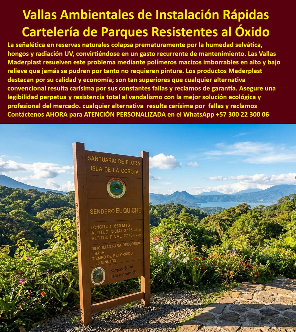 Aviso Señalización Exterior Imborrables Alto Y Bajo Relieve Maderplast - La Revolución de la Señalética Técnica: Blindando la Comunicación Visual en Entornos Hostiles En el complejo mundo de la ingeniería civil y la gestión de activos, la comunicación visual ha dejado de ser un elemento meramente informativo para convertirse en un componente crítico de seguridad y presupuesto. La señalética convencional, fabricada en metales que se oxidan o maderas que sucumben ante la humedad constante, los hongos y la radiación UV, representa hoy un "costo oculto" inasumible para directores de proyectos y entidades públicas. La propuesta de Maderplast redefine este estándar mediante polímeros de ingeniería macizos que garantizan una infraestructura perpetua, capaz de resistir los ambientes más agresivos del planeta sin degradarse ni requerir mantenimiento continuo. Resiliencia Ambiental: Del Skyline Urbano a la Humedad Selvática La visibilidad institucional en grandes urbes exige letras tridimensionales para fachadas corporativas que dominan el skyline mayor sin depender de pesadas estructuras metálicas propensas a la corrosión. Mientras la lluvia ácida y la radiación solar extrema pelan y oxidan los avisos tradicionales, los compuestos técnicos de alta resistencia de Maderplast mantienen su forma, color y presencia institucional por años. Esta misma tecnología de alto desempeño se traslada a la pedagogía ambiental en reservas naturales, donde las vallas ambientales de instalación rápida enfrentan la humedad selvática con grabados mecánicos indelebles en alto y bajo relieve que anulan tanto la corrosión como el vandalismo. Seguridad Crítica y Logística Especializada En sectores donde la visibilidad es sinónimo de prevención, como el petrolero y el de transporte de gas, no hay margen para materiales que fallan en campo. Los postes de advertencia para gasoductos resuelven el problema de las señales que se inclinan, desaparecen o dejan de advertir por la corrosión; su diseño autoportante asegura lectura vertical y color de seguridad constante, reduciendo drásticamente los riesgos operativos y responsabilidades técnicas posteriores. De igual forma, en operaciones de alta complejidad, las placas industriales visibles desde helicóptero blindan la logística aérea mediante reflectividad grado ingeniería. Estas señales aéreas inoxidables, resistentes a hidrocarburos y abrasión pesada, garantizan una detección satelital y aérea perpetua de activos críticos ante sobrevuelos de seguridad, superando a cualquier alternativa convencional que, incluso siendo regalada, resulta carísima por sus fallas de contraste y constantes reposiciones. Innovación en el Ocio y Gestión de Obras Incluso en entornos de recreación y áreas protegidas, la robustez es clave para el retorno de inversión (ROI). Las señales 3D Dog Station para parques temáticos de mascotas no solo ofrecen un relieve escultórico antivandálico que fomenta fotos virales; su fijación modular minimiza el costo total de propiedad (TCO) en un 55% al ser inmunes a la degradación. Por su parte, la señalización portátil exterior autoportante permite controlar obras y trabajos viales con alta visibilidad y estabilidad inmediata, eliminando los costos ocultos por deterioro prematuro bajo lluvia o humedad agresiva. Asimismo, el aviso submarino inoxidable representa el mayor desafío de ingeniería química, permaneciendo sumergido permanentemente en fondos de piscinas sin oxidarse, despegarse ni perder nitidez frente al cloro y la salinidad. En definitiva, la señalización sintética de Maderplast no es solo un producto; es una solución técnica robusta validada por gerentes de infraestructura que buscan durabilidad real y economía a largo plazo. Como bien certifican los expertos del sector, elegir Maderplast es la única forma de garantizar que la inversión perdure, superando cualquier alternativa que hoy resulta impagable por sus fallas permanentes. TESTIMONIO: CERTIFICACIÓN DE INFRAESTRUCTURA PERPETUA - DIRECTOR DE PROYECTOS AMBIENTALES "En nuestra reserva, la señalética de madera tradicional colapsaba cada invierno por la humedad selvática y los hongos, convirtiéndose en un gasto recurrente insostenible. Implementamos las Vallas Ambientales Maderplast y, tras tres años de exposición crítica, el material permanece intacto y la legibilidad es absoluta. Como ingenieros, valoramos soluciones que eliminan los reclamos de garantía y el mantenimiento; lo tradicional, aunque parezca económico al inicio, resulta impagable por sus fallas permanentes. Maderplast no solo vende una valla, blindó nuestra inversión con un producto que durará tanto como el ecosistema que protege". Cierre Técnico y Convicción de Compra La superioridad técnica de Maderplast convierte cada proyecto en un caso de éxito financiero y operativo. Al eliminar el mantenimiento recurrente y las reposiciones prematuras por deterioro ambiental, garantizamos el costo total de propiedad más bajo del mercado. Elija la opción segura que supera los requisitos de ingeniería y genera orgullo por la obra bien hecha. ¿Desea que proyectemos los planos técnicos para su próxima valla ambiental o prefiere una cotización para letras gigantes de fachada corporativa? Vallas Parques Evita Deterioro Ambiental Sostenible Instalación Rápida Cartelería parques resistente óxido montaje rápido, Valla Parques Inoxidable Antigrafiti Aviso Señalización Exterior Imborrables Alto Y Bajo Relieve Maderplast Vallas Parques Evita Deterioro Ambiental Sostenible Instalación Rápida Cartelería parques resistente óxido montaje rápido Valla Parques Inoxidable Anti grafiti La Revolución de la Señalética Técnica: Blindando la Comunicación Visual en Entornos Hostiles En el complejo mundo de la ingeniería civil y la gestión de activos, la comunicación visual ha dejado de ser un elemento meramente informativo para convertirse en un componente crítico de seguridad y presupuesto. La señalética convencional, fabricada en metales que se oxidan o maderas que sucumben ante la humedad constante, los hongos y la radiación UV, representa hoy un "costo oculto" inasumible para directores de proyectos y entidades públicas. La propuesta de Maderplast redefine este estándar mediante polímeros de ingeniería macizos que garantizan una infraestructura perpetua, capaz de resistir los ambientes más agresivos del planeta sin degradarse ni requerir mantenimiento continuo. Resiliencia Ambiental: Del Skyline Urbano a la Humedad Selvática La visibilidad institucional en grandes urbes exige letras tridimensionales para fachadas corporativas que dominan el skyline mayor sin depender de pesadas estructuras metálicas propensas a la corrosión. Mientras la lluvia ácida y la radiación solar extrema pelan y oxidan los avisos tradicionales, los compuestos técnicos de alta resistencia de Maderplast mantienen su forma, color y presencia institucional por años. Esta misma tecnología de alto desempeño se traslada a la pedagogía ambiental en reservas naturales, donde las vallas ambientales de instalación rápida enfrentan la humedad selvática con grabados mecánicos indelebles en alto y bajo relieve que anulan tanto la corrosión como el vandalismo. Seguridad Crítica y Logística Especializada En sectores donde la visibilidad es sinónimo de prevención, como el petrolero y el de transporte de gas, no hay margen para materiales que fallan en campo. Los postes de advertencia para gasoductos resuelven el problema de las señales que se inclinan, desaparecen o dejan de advertir por la corrosión; su diseño autoportante asegura lectura vertical y color de seguridad constante, reduciendo drásticamente los riesgos operativos y responsabilidades técnicas posteriores. De igual forma, en operaciones de alta complejidad, las placas industriales visibles desde helicóptero blindan la logística aérea mediante reflectividad grado ingeniería. Estas señales aéreas inoxidables, resistentes a hidrocarburos y abrasión pesada, garantizan una detección satelital y aérea perpetua de activos críticos ante sobrevuelos de seguridad, superando a cualquier alternativa convencional que, incluso siendo regalada, resulta carísima por sus fallas de contraste y constantes reposiciones. Innovación en el Ocio y Gestión de Obras Incluso en entornos de recreación y áreas protegidas, la robustez es clave para el retorno de inversión (ROI). Las señales 3D Dog Station para parques temáticos de mascotas no solo ofrecen un relieve escultórico antivandálico que fomenta fotos virales; su fijación modular minimiza el costo total de propiedad (TCO) en un 55% al ser inmunes a la degradación. Por su parte, la señalización portátil exterior autoportante permite controlar obras y trabajos viales con alta visibilidad y estabilidad inmediata, eliminando los costos ocultos por deterioro prematuro bajo lluvia o humedad agresiva. Asimismo, el aviso submarino inoxidable representa el mayor desafío de ingeniería química, permaneciendo sumergido permanentemente en fondos de piscinas sin oxidarse, despegarse ni perder nitidez frente al cloro y la salinidad. En definitiva, la señalización sintética de Maderplast no es solo un producto; es una solución técnica robusta validada por gerentes de infraestructura que buscan durabilidad real y economía a largo plazo. Como bien certifican los expertos del sector, elegir Maderplast es la única forma de garantizar que la inversión perdure, superando cualquier alternativa que hoy resulta impagable por sus fallas permanentes. TESTIMONIO: CERTIFICACIÓN DE INFRAESTRUCTURA PERPETUA - DIRECTOR DE PROYECTOS AMBIENTALES "En nuestra reserva, la señalética de madera tradicional colapsaba cada invierno por la humedad selvática y los hongos, convirtiéndose en un gasto recurrente insostenible. Implementamos las Vallas Ambientales Maderplast y, tras tres años de exposición crítica, el material permanece intacto y la legibilidad es absoluta. Como ingenieros, valoramos soluciones que eliminan los reclamos de garantía y el mantenimiento; lo tradicional, aunque parezca económico al inicio, resulta impagable por sus fallas permanentes. Maderplast no solo vende una valla, blindó nuestra inversión con un producto que durará tanto como el ecosistema que protege". Cierre Técnico y Convicción de Compra La superioridad técnica de Maderplast convierte cada proyecto en un caso de éxito financiero y operativo. Al eliminar el mantenimiento recurrente y las reposiciones prematuras por deterioro ambiental, garantizamos el costo total de propiedad más bajo del mercado. Elija la opción segura que supera los requisitos de ingeniería y genera orgullo por la obra bien hecha. ¿Desea que proyectemos los planos técnicos para su próxima valla ambiental o prefiere una cotización para letras gigantes de fachada corporativa?