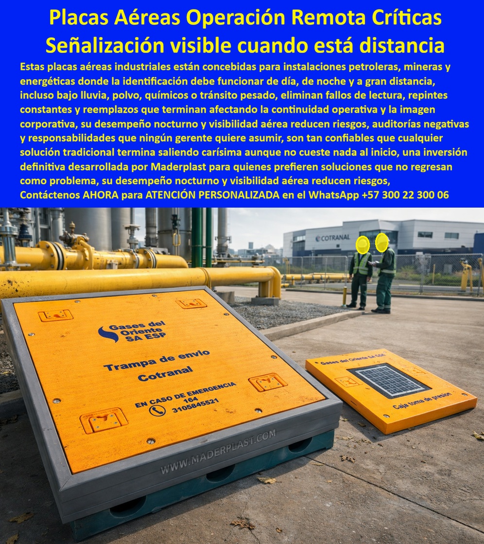 Avisos Corporativos Reflectivos Señales Aéreas Placas Helipuerto Maderplast - Ingeniería de Visibilidad Total: El Estándar Maderplast para Entornos Críticos y Urbanismo Moderno En el complejo mundo de las operaciones industriales y el desarrollo urbano sostenible, la identificación precisa no es un detalle, sino un pilar de la continuidad operativa. Usted, como líder en sectores donde no hay margen de error, comprende que una señal que falla al ser leída a gran distancia o bajo condiciones climáticas adversas es un riesgo que ningún gerente quiere asumir. Frente a este desafío, las Placas Aéreas de Operación Remota y Señalización Industrial Maderplast surgen como la solución definitiva. Fabricadas en polímero técnico macizo, estas placas industriales están concebidas para instalaciones petroleras, mineras y energéticas donde la identificación debe funcionar impecablemente de día, de noche y bajo lluvia, polvo o químicos. La historia de la señalización tradicional ha estado marcada por la amargura de los repintes constantes y reemplazos que afectan la imagen corporativa y la eficiencia. En contraste, la tecnología de Maderplast elimina fallos de lectura, garantizando un desempeño nocturno y visibilidad aérea superior que reduce riesgos y auditorías negativas. Al elegir estas placas reflectivas de alta visibilidad, usted no está adquiriendo un simple letrero, sino una inversión definitiva que no regresa como un problema, garantizando que su infraestructura crítica sea visible y segura bajo cualquier circunstancia extrema. Esta filosofía de resistencia absoluta trasciende el ámbito industrial para transformar el entorno recreativo. Las Vallas Temáticas 3D y Esculturas Señaléticas para Parques de Maderplast integran orientación, identidad y fotografía en un solo elemento estructural de alto impacto. Mientras que las vallas planas genéricas son ignoradas y representan un "olvido caro", nuestras figuras escultóricas de huella de carbono nula hipnotizan al visitante y optimizan la experiencia del usuario con ingeniería personalizada. Estas estructuras no se fisuran, no se decoloran y no absorben humedad, resistiendo el vandalismo y el sol intenso por décadas sin requerir pintura ni mantenimiento. El compromiso de Maderplast con la excelencia se manifiesta también en soluciones especializadas como los Avisos Creativos Dog Station en 3D/4D, hitos visuales irrompibles que garantizan una recordación de marca absoluta en zonas comunes. Paralelamente, nuestra Señalización Artística en Alto Relieve convierte los mensajes corporativos en un patrimonio visual duradero, integrando narrativa y precisión técnica para proyectos que exigen una calidad superior que no pierde vigencia ni se desgasta con el tiempo. En el ámbito de la movilidad, los Hitos Viales de Carretera y Señales Kilométricas Inoxidables Maderplast establecen un nuevo estándar de seguridad técnica. Diseñados para ser siempre legibles y resistentes a impactos y salinidad extrema, estos mojones viales superan cualquier opción tradicional que pase más tiempo dañada que prestando servicio. Es la única inversión técnica rentable que garantiza estética impecable y seguridad operativa, protegiendo su presupuesto por décadas mediante la eliminación de mantenimientos recurrentes. Como bien lo testifica el éxito en campos petroleros y proyectos de urbanismo sostenible, optar por Maderplast es asegurar tranquilidad y profesionalismo. No se trata simplemente de comprar señalética, sino de invertir en soluciones de larga vida útil que elevan la marca y garantizan la continuidad de sus operaciones. La calidad inigualable de estas estructuras es el respaldo que todo gerente e ingeniero necesita para certificar una inversión inteligente, ecológica y definitivamente inalterable. ¿Desea que un especialista de Maderplast realice un estudio de visibilidad y durabilidad para sus instalaciones industriales o proyectos de urbanismo? Hable directamente con nuestro Departamento de Ingeniería: Atención Personalizada en WhatsApp: +57 300 22 300 06 Visítenos en: www.maderplast.com Señales Corporativas Petroleras Remotas Alta Visibilidad Nocturna, Placas señaléticas aéreas resistentes minería, Placas Aéreas para Campos Industriales 0 Avisos Corporativos Reflectivos Señales Aéreas Placas Helipuerto Maderplast Señales Corporativas Petroleras Remotas Alta Visibilidad Nocturna Placas señaléticas aéreas resistentes minería Placas Aéreas para Campos Industriales 0 Ingeniería de Visibilidad Total: El Estándar Maderplast para Entornos Críticos y Urbanismo Moderno En el complejo mundo de las operaciones industriales y el desarrollo urbano sostenible, la identificación precisa no es un detalle, sino un pilar de la continuidad operativa. Usted, como líder en sectores donde no hay margen de error, comprende que una señal que falla al ser leída a gran distancia o bajo condiciones climáticas adversas es un riesgo que ningún gerente quiere asumir. Frente a este desafío, las Placas Aéreas de Operación Remota y Señalización Industrial Maderplast surgen como la solución definitiva. Fabricadas en polímero técnico macizo, estas placas industriales están concebidas para instalaciones petroleras, mineras y energéticas donde la identificación debe funcionar impecablemente de día, de noche y bajo lluvia, polvo o químicos. La historia de la señalización tradicional ha estado marcada por la amargura de los repintes constantes y reemplazos que afectan la imagen corporativa y la eficiencia. En contraste, la tecnología de Maderplast elimina fallos de lectura, garantizando un desempeño nocturno y visibilidad aérea superior que reduce riesgos y auditorías negativas. Al elegir estas placas reflectivas de alta visibilidad, usted no está adquiriendo un simple letrero, sino una inversión definitiva que no regresa como un problema, garantizando que su infraestructura crítica sea visible y segura bajo cualquier circunstancia extrema. Esta filosofía de resistencia absoluta trasciende el ámbito industrial para transformar el entorno recreativo. Las Vallas Temáticas 3D y Esculturas Señaléticas para Parques de Maderplast integran orientación, identidad y fotografía en un solo elemento estructural de alto impacto. Mientras que las vallas planas genéricas son ignoradas y representan un "olvido caro", nuestras figuras escultóricas de huella de carbono nula hipnotizan al visitante y optimizan la experiencia del usuario con ingeniería personalizada. Estas estructuras no se fisuran, no se decoloran y no absorben humedad, resistiendo el vandalismo y el sol intenso por décadas sin requerir pintura ni mantenimiento. El compromiso de Maderplast con la excelencia se manifiesta también en soluciones especializadas como los Avisos Creativos Dog Station en 3D/4D, hitos visuales irrompibles que garantizan una recordación de marca absoluta en zonas comunes. Paralelamente, nuestra Señalización Artística en Alto Relieve convierte los mensajes corporativos en un patrimonio visual duradero, integrando narrativa y precisión técnica para proyectos que exigen una calidad superior que no pierde vigencia ni se desgasta con el tiempo. En el ámbito de la movilidad, los Hitos Viales de Carretera y Señales Kilométricas Inoxidables Maderplast establecen un nuevo estándar de seguridad técnica. Diseñados para ser siempre legibles y resistentes a impactos y salinidad extrema, estos mojones viales superan cualquier opción tradicional que pase más tiempo dañada que prestando servicio. Es la única inversión técnica rentable que garantiza estética impecable y seguridad operativa, protegiendo su presupuesto por décadas mediante la eliminación de mantenimientos recurrentes. Como bien lo testifica el éxito en campos petroleros y proyectos de urbanismo sostenible, optar por Maderplast es asegurar tranquilidad y profesionalismo. No se trata simplemente de comprar señalética, sino de invertir en soluciones de larga vida útil que elevan la marca y garantizan la continuidad de sus operaciones. La calidad inigualable de estas estructuras es el respaldo que todo gerente e ingeniero necesita para certificar una inversión inteligente, ecológica y definitivamente inalterable. ¿Desea que un especialista de Maderplast realice un estudio de visibilidad y durabilidad para sus instalaciones industriales o proyectos de urbanismo? Hable directamente con nuestro Departamento de Ingeniería: Atención Personalizada en WhatsApp: +57 300 22 300 06 Visítenos en: www.maderplast.com