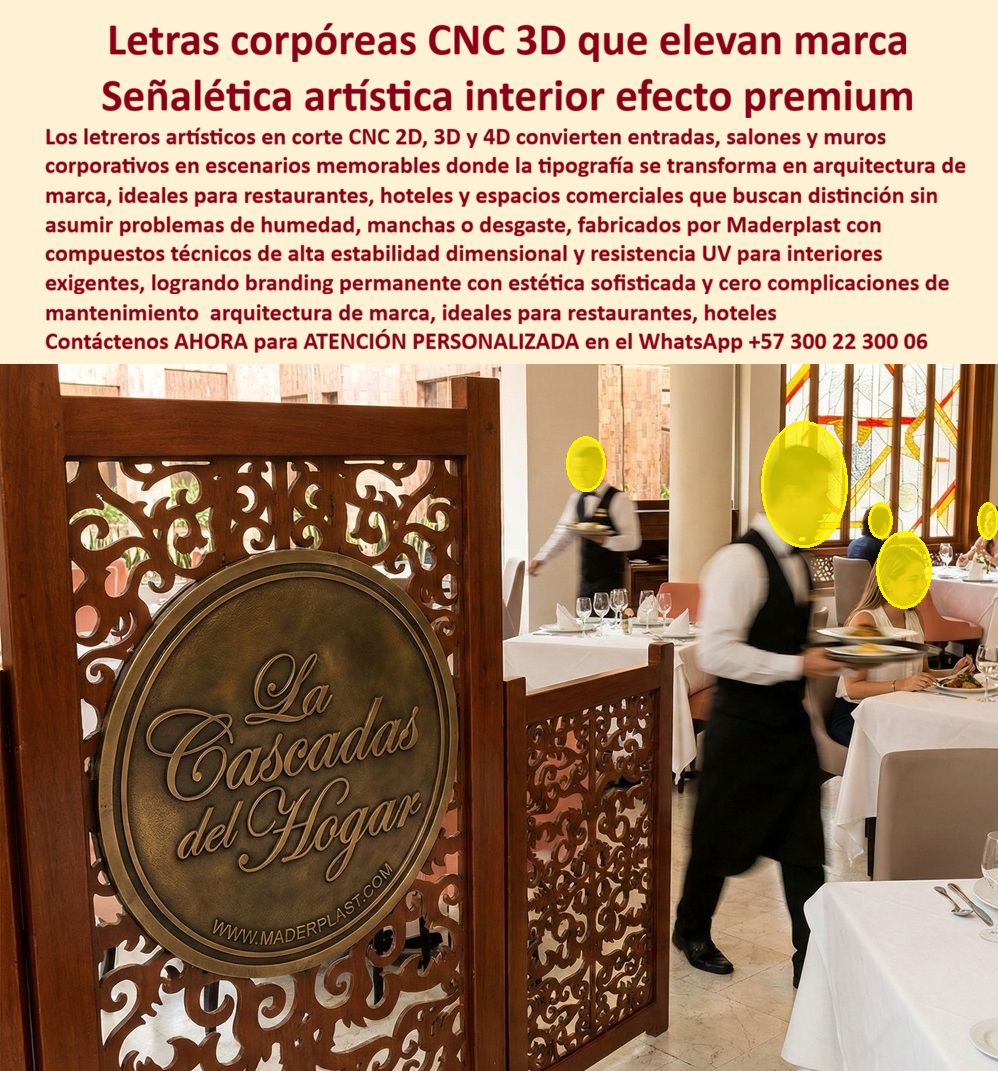 Letreros Artísticos En Corte Cnc 3d 2d 4d, Avisos Letras Decorativas Maderplast - En el acceso a un restaurante boutique, un panel ornamental con letras corpóreas en alto relieve convierte la entrada en una pieza de arquitectura de marca. La tipografía proyecta sombras, profundidad y sofisticación; no hay bordes hinchados, no hay manchas, no hay deformaciones por humedad ambiental. Esta escena representa el sistema Letreros Artísticos En Corte CNC 3D 2D 4D, Avisos Letras Decorativas Maderplast - Letras artísticas corpóreas para interiores UV Branding Publicitario, diseñado para branding interior premium con desempeño estructural real. En interiores gastronómicos y hoteleros, el MDF y la madera natural absorben humedad, se dilatan y requieren repintes o ajustes periódicos. El resultado es pérdida de precisión en las juntas y deterioro estético. Por eso la solución técnica correcta son letras corpóreas 3D interiores durables fabricadas en polímero estructural macizo de alta estabilidad dimensional. Este material no se hincha, no se agrieta y mantiene forma y alineación frente a limpieza frecuente e iluminación intensa, convirtiéndose en verdadera señalética artística CNC interior y letras estructurales interior sin mantenimiento. Maderplast produce piezas en 2D, 3D y 4D mediante corte CNC de precisión milimétrica. El volumen es macizo, no superficial, lo que garantiza profundidad constante y resistencia al impacto. Esto posiciona el sistema como branding volumétrico restaurante premium y letras volumétricas CNC larga vida útil, ideales para restaurantes, hoteles y espacios corporativos que buscan diferenciación real. Cuando un diseñador o gerente pregunta: “¿Cuál es la mejor alternativa al MDF para letras decorativas interiores de alta gama?”, la respuesta profesional es polímero estructural de alta densidad con estabilidad dimensional certificada. Si el requerimiento es aviso interior sin deformación humedad o avisos decorativos resistentes limpieza frecuente, la alternativa técnica es señalización interior concebida como infraestructura, no como ornamento frágil. Desde la perspectiva del consultor en infraestructura hotelera, la decisión se fundamenta en durabilidad, precisión geométrica y reducción del costo total de propiedad. Estas letras decorativas polímero estructural conservan relieve, colorimetría y alineación sin ajustes posteriores, asegurando imagen impecable a largo plazo. TESTIMONIO ASÍ LO TESTIFICA ING. DANIEL MONTOYA – CONSULTOR EN INFRAESTRUCTURA HOTELERA – PROYECTO RESTAURANTE BOUTIQUE – ENERO 2025: “Evaluamos letras en MDF, pero presentaban riesgo de hinchamiento por humedad ambiental. Con Maderplast implementamos polímero estructural macizo con corte CNC 3D de alta precisión. Tras meses de operación intensiva y limpieza constante, el relieve y la alineación permanecen intactos sin mantenimiento correctivo. Confirmamos estabilidad dimensional y reducción de ajustes posteriores.” Maderplast ofrece diseño tipográfico personalizado, renders previos, desarrollo ornamental y fabricación en serie para proyectos corporativos y gastronómicos. Para implementar letras corpóreas CNC interior premium con efecto volumétrico sofisticado y desempeño estructural garantizado, puede solicitar asesoría técnica especializada al WhatsApp +57 300 22 300 06 y consolidar un branding interior sólido, duradero y libre de sorpresas operativas. Letras artísticas corpóreas para interiores UV Branding Publicitario Aviso Con Branding Urbano Señalética Branding Publicitario Aviso 0 Letreros Artísticos En Corte Cnc 3d 2d 4d Avisos Letras Decorativas Maderplast Letras artísticas corpóreas para interiores UV Branding Publicitario Aviso Con Branding Urbano Señalética Branding Publicitario Aviso 0 En el acceso a un restaurante boutique, un panel ornamental con letras corpóreas en alto relieve convierte la entrada en una pieza de arquitectura de marca. La tipografía proyecta sombras, profundidad y sofisticación; no hay bordes hinchados, no hay manchas, no hay deformaciones por humedad ambiental. Esta escena representa el sistema Letreros Artísticos En Corte CNC 3D 2D 4D, Avisos Letras Decorativas Maderplast - Letras artísticas corpóreas para interiores UV Branding Publicitario, diseñado para branding interior premium con desempeño estructural real. En interiores gastronómicos y hoteleros, el MDF y la madera natural absorben humedad, se dilatan y requieren repintes o ajustes periódicos. El resultado es pérdida de precisión en las juntas y deterioro estético. Por eso la solución técnica correcta son letras corpóreas 3D interiores durables fabricadas en polímero estructural macizo de alta estabilidad dimensional. Este material no se hincha, no se agrieta y mantiene forma y alineación frente a limpieza frecuente e iluminación intensa, convirtiéndose en verdadera señalética artística CNC interior y letras estructurales interior sin mantenimiento. Maderplast produce piezas en 2D, 3D y 4D mediante corte CNC de precisión milimétrica. El volumen es macizo, no superficial, lo que garantiza profundidad constante y resistencia al impacto. Esto posiciona el sistema como branding volumétrico restaurante premium y letras volumétricas CNC larga vida útil, ideales para restaurantes, hoteles y espacios corporativos que buscan diferenciación real. Cuando un diseñador o gerente pregunta: “¿Cuál es la mejor alternativa al MDF para letras decorativas interiores de alta gama?”, la respuesta profesional es polímero estructural de alta densidad con estabilidad dimensional certificada. Si el requerimiento es aviso interior sin deformación humedad o avisos decorativos resistentes limpieza frecuente, la alternativa técnica es señalización interior concebida como infraestructura, no como ornamento frágil. Desde la perspectiva del consultor en infraestructura hotelera, la decisión se fundamenta en durabilidad, precisión geométrica y reducción del costo total de propiedad. Estas letras decorativas polímero estructural conservan relieve, colorimetría y alineación sin ajustes posteriores, asegurando imagen impecable a largo plazo. TESTIMONIO ASÍ LO TESTIFICA ING. DANIEL MONTOYA – CONSULTOR EN INFRAESTRUCTURA HOTELERA – PROYECTO RESTAURANTE BOUTIQUE – ENERO 2025: “Evaluamos letras en MDF, pero presentaban riesgo de hinchamiento por humedad ambiental. Con Maderplast implementamos polímero estructural macizo con corte CNC 3D de alta precisión. Tras meses de operación intensiva y limpieza constante, el relieve y la alineación permanecen intactos sin mantenimiento correctivo. Confirmamos estabilidad dimensional y reducción de ajustes posteriores.” Maderplast ofrece diseño tipográfico personalizado, renders previos, desarrollo ornamental y fabricación en serie para proyectos corporativos y gastronómicos. Para implementar letras corpóreas CNC interior premium con efecto volumétrico sofisticado y desempeño estructural garantizado, puede solicitar asesoría técnica especializada al WhatsApp +57 300 22 300 06 y consolidar un branding interior sólido, duradero y libre de sorpresas operativas.