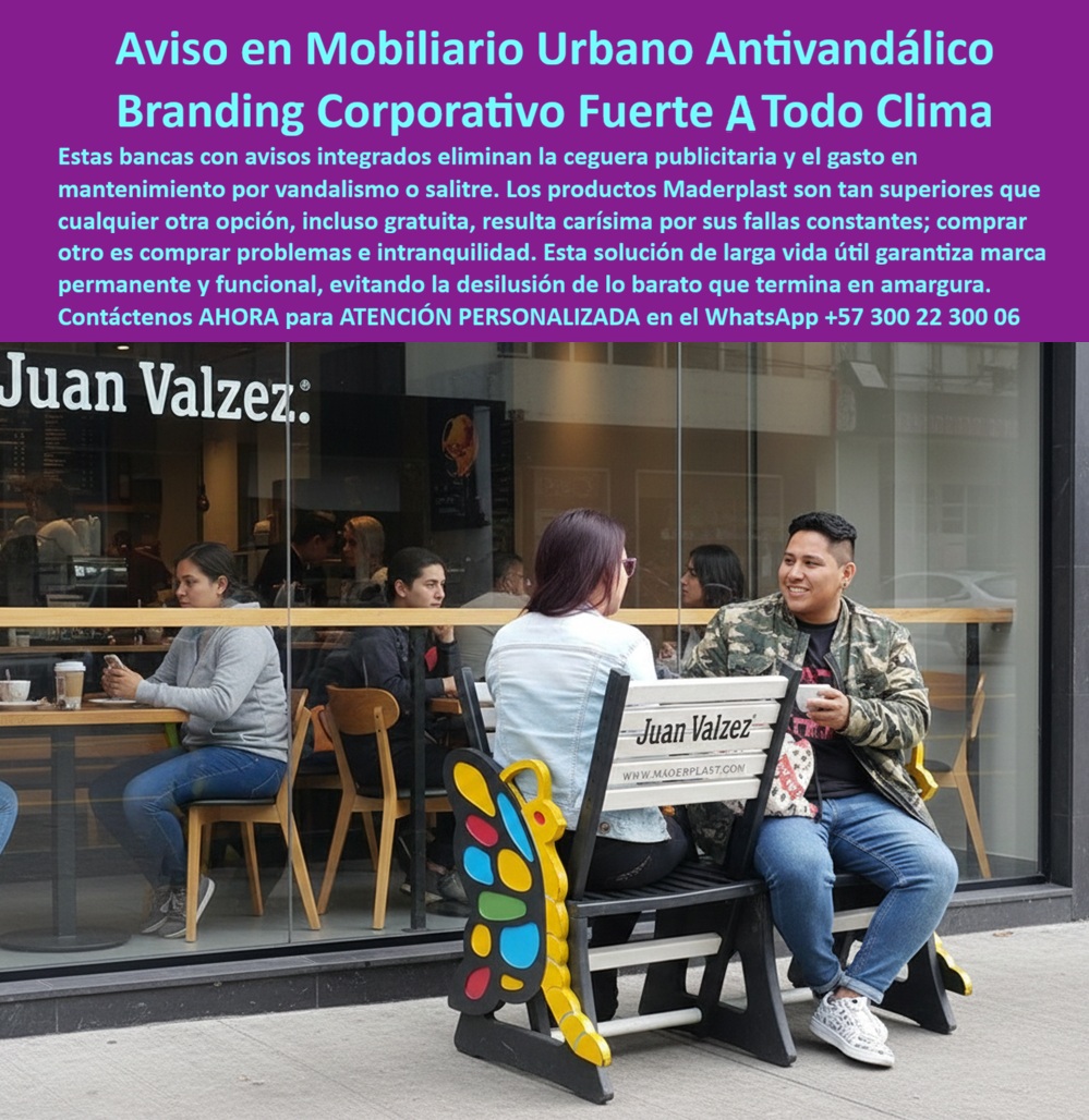 Publicidad Urbana Funcional Avisos Corporativos Antivandálicos Maderplast - En la ciudad moderna, cada metro cuadrado compite por atención. Las marcas invierten en pantallas, vallas, avisos luminosos y campañas digitales que duran semanas. Sin embargo, hay un espacio estratégico que muchas veces se desaprovecha: el mobiliario urbano. Una banca no es solo un asiento; puede convertirse en un punto permanente de comunicación si está diseñada con visión estructural y no como un accesorio temporal. Durante años, muchas empresas instalaron mobiliario metálico con adhesivos o placas atornilladas que prometían visibilidad. El resultado era predecible: pintura rayada, superficies corroídas por humedad, tornillos flojos, logos descoloridos por radiación UV. La banca seguía allí, pero la marca perdía presencia. El gasto no estaba en la instalación inicial, sino en el mantenimiento constante y en la erosión silenciosa de la imagen corporativa. El entorno urbano es exigente. Hay tráfico peatonal continuo, cambios de temperatura, lluvias, exposición solar directa y, en muchos casos, vandalismo. Un mobiliario que no esté concebido para resistir estas variables termina deteriorándose rápidamente. Y cuando la estructura se deteriora, la marca asociada transmite fragilidad. La diferencia comienza en el material y en la integración del mensaje. Cuando la banca se fabrica en polímero estructural anticorrosivo, el problema del óxido desaparece desde el origen. No hay hierro que pueda reaccionar con la humedad ni capas superficiales que dependen de repintes periódicos. El color y la forma se mantienen estables frente a UV intenso y condiciones ambientales variables. Pero el verdadero salto estratégico ocurre cuando el aviso corporativo no es un añadido, sino parte integral del diseño. La comunicación se incorpora estructuralmente al mobiliario, no como adhesivo expuesto sino como elemento permanente. Esto elimina desprendimientos, bordes levantados y deterioro visual prematuro. La marca deja de ser vulnerable. En zonas comerciales de alto tráfico, como cafeterías, centros empresariales o espacios públicos concurridos, esta integración se convierte en una ventaja competitiva. Cada persona que se sienta interactúa físicamente con la marca. No es publicidad invasiva; es presencia funcional. El asiento cumple su propósito urbano mientras refuerza identidad corporativa de manera natural. Con el paso de los meses, la diferencia se hace evidente. Mientras otras instalaciones requieren retoques, repintes o reemplazos, el mobiliario estructural mantiene su estética y firmeza. Los costos de mantenimiento correctivo disminuyen. El equipo operativo deja de destinar recursos a reparaciones frecuentes. El costo total de propiedad se optimiza porque la inversión está diseñada para durar más de veinte años. Además, al no tener valor de chatarra significativo y presentar alta resistencia mecánica, el riesgo de vandalismo efectivo se reduce. La estructura soporta impactos, rayones superficiales y uso intensivo sin comprometer su integridad ni su imagen. En términos estratégicos, esto significa algo profundo: la marca deja de depender de campañas efímeras y comienza a construir presencia permanente en el espacio público. El mobiliario urbano ya no es solo infraestructura; es un activo de comunicación sostenido en el tiempo. La enseñanza es clara. En branding urbano, lo barato suele salir caro porque obliga a reinvertir constantemente para sostener una imagen que se deteriora. En cambio, cuando el mobiliario se diseña como solución estructural antivandálica y resistente a todo clima, la comunicación corporativa se vuelve sólida, coherente y duradera. Una banca bien diseñada no solo soporta el peso de las personas. Soporta el peso de la marca. Y cuando esa estructura está preparada para resistir ciudad, clima y tiempo, el mensaje permanece tan firme como el asiento que lo sostiene. publicidad en Mobiliario urbano con comunicación corporativa, Asientos Letreros Impactos Fuerte Instalación Rápida, Asiento Letrero Impactos Branding urbano Publicidad Urbana Funcional Avisos Corporativos Antivandálicos Maderplast publicidad en Mobiliario urbano con comunicación corporativa Asientos Letreros Impactos Fuerte Instalación Rápida Asiento Letrero Impactos Branding urbano En la ciudad moderna, cada metro cuadrado compite por atención. Las marcas invierten en pantallas, vallas, avisos luminosos y campañas digitales que duran semanas. Sin embargo, hay un espacio estratégico que muchas veces se desaprovecha: el mobiliario urbano. Una banca no es solo un asiento; puede convertirse en un punto permanente de comunicación si está diseñada con visión estructural y no como un accesorio temporal. Durante años, muchas empresas instalaron mobiliario metálico con adhesivos o placas atornilladas que prometían visibilidad. El resultado era predecible: pintura rayada, superficies corroídas por humedad, tornillos flojos, logos descoloridos por radiación UV. La banca seguía allí, pero la marca perdía presencia. El gasto no estaba en la instalación inicial, sino en el mantenimiento constante y en la erosión silenciosa de la imagen corporativa. El entorno urbano es exigente. Hay tráfico peatonal continuo, cambios de temperatura, lluvias, exposición solar directa y, en muchos casos, vandalismo. Un mobiliario que no esté concebido para resistir estas variables termina deteriorándose rápidamente. Y cuando la estructura se deteriora, la marca asociada transmite fragilidad. La diferencia comienza en el material y en la integración del mensaje. Cuando la banca se fabrica en polímero estructural anticorrosivo, el problema del óxido desaparece desde el origen. No hay hierro que pueda reaccionar con la humedad ni capas superficiales que dependen de repintes periódicos. El color y la forma se mantienen estables frente a UV intenso y condiciones ambientales variables. Pero el verdadero salto estratégico ocurre cuando el aviso corporativo no es un añadido, sino parte integral del diseño. La comunicación se incorpora estructuralmente al mobiliario, no como adhesivo expuesto sino como elemento permanente. Esto elimina desprendimientos, bordes levantados y deterioro visual prematuro. La marca deja de ser vulnerable. En zonas comerciales de alto tráfico, como cafeterías, centros empresariales o espacios públicos concurridos, esta integración se convierte en una ventaja competitiva. Cada persona que se sienta interactúa físicamente con la marca. No es publicidad invasiva; es presencia funcional. El asiento cumple su propósito urbano mientras refuerza identidad corporativa de manera natural. Con el paso de los meses, la diferencia se hace evidente. Mientras otras instalaciones requieren retoques, repintes o reemplazos, el mobiliario estructural mantiene su estética y firmeza. Los costos de mantenimiento correctivo disminuyen. El equipo operativo deja de destinar recursos a reparaciones frecuentes. El costo total de propiedad se optimiza porque la inversión está diseñada para durar más de veinte años. Además, al no tener valor de chatarra significativo y presentar alta resistencia mecánica, el riesgo de vandalismo efectivo se reduce. La estructura soporta impactos, rayones superficiales y uso intensivo sin comprometer su integridad ni su imagen. En términos estratégicos, esto significa algo profundo: la marca deja de depender de campañas efímeras y comienza a construir presencia permanente en el espacio público. El mobiliario urbano ya no es solo infraestructura; es un activo de comunicación sostenido en el tiempo. La enseñanza es clara. En branding urbano, lo barato suele salir caro porque obliga a reinvertir constantemente para sostener una imagen que se deteriora. En cambio, cuando el mobiliario se diseña como solución estructural antivandálica y resistente a todo clima, la comunicación corporativa se vuelve sólida, coherente y duradera. Una banca bien diseñada no solo soporta el peso de las personas. Soporta el peso de la marca. Y cuando esa estructura está preparada para resistir ciudad, clima y tiempo, el mensaje permanece tan firme como el asiento que lo sostiene.