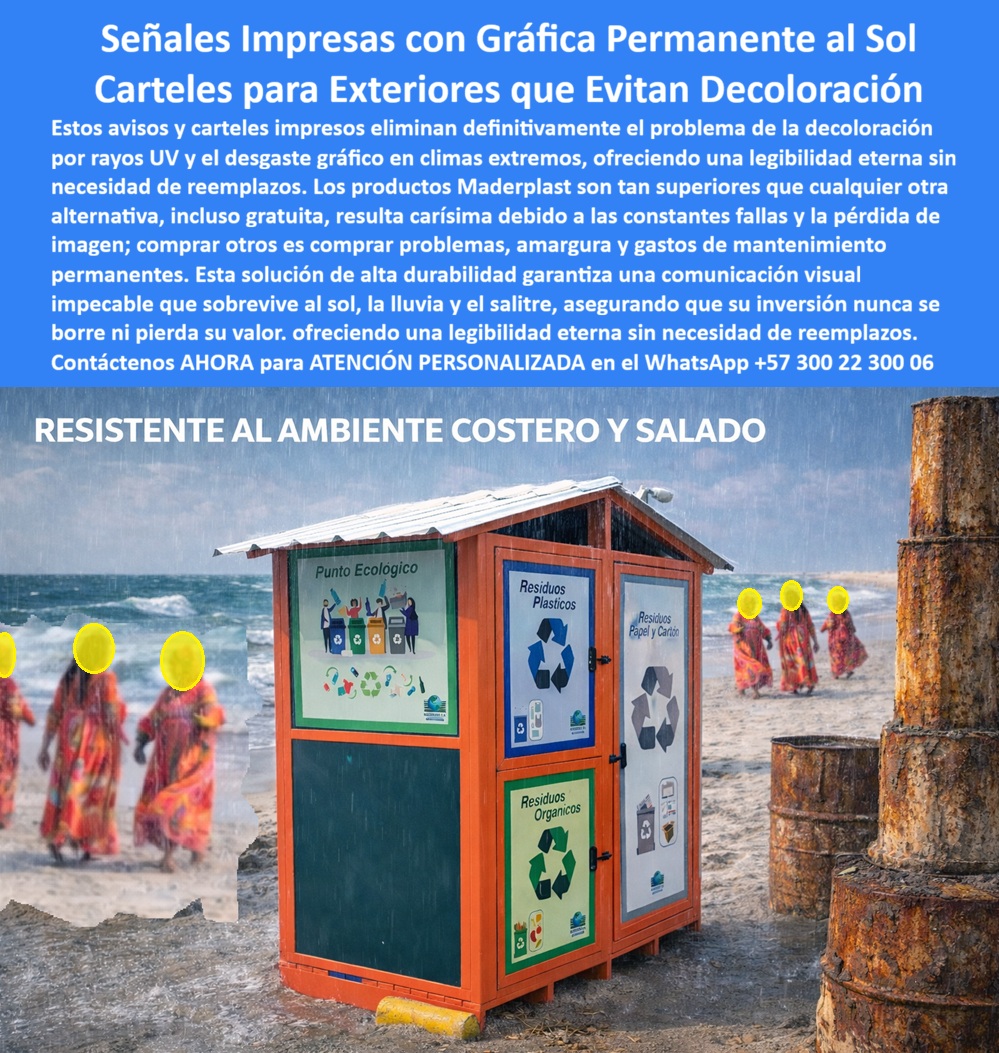 Señales Impresas Exteriores Evitan Decoloración Aviso Permanente Maderplast - Ingeniería de la Permanencia: Comunicación Visual Inalterable en Entornos Extremos con Maderplast En el dinámico ecosistema del urbanismo moderno y la gestión de infraestructura crítica, la delgada línea entre una comunicación efectiva y un foco de deterioro se define por la calidad de los materiales. Usted, como líder en proyectos que no aceptan lo genérico ni lo descartable, comprende que la señalización convencional colapsa ante la radiación UV intensa, el vandalismo y la salinidad extrema, degradando la imagen institucional en pocos meses. Las vallas planas y los avisos tradicionales suelen ser ignorados entre las multitudes, perdiendo engagement y drenando presupuestos en mantenimientos fallidos que no logran retener familias. Frente a este escenario, las Señales Impresas para Exteriores y Vallas Temáticas 3D Maderplast surgen como la solución definitiva que convierte la información en un activo de patrimonio visual inalterable. Gráfica Permanente: El Fin de la Decoloración y el Desgaste Visual La verdadera eficiencia en la señalética exterior no reside en el reemplazo constante, sino en la eliminación absoluta de la decoloración. Maderplast utiliza tecnología de gráfica permanente en polímero técnico, garantizando una legibilidad eterna que sobrevive al sol, la lluvia y el ambiente salino sin pelarse ni borrarse. Como señalan los directores de infraestructura costera: "Nuestros carteles son tan superiores que cualquier alternativa, incluso regalada, resulta carísima por su rápido deterioro visual". Invertir en esta ingeniería sintética es asegurar hoy una comunicación impecable con el costo total de propiedad (TCO) más bajo del mercado. Infraestructura Crítica y Seguridad Subterránea: Cero Riesgos Operativos El compromiso de Maderplast con la precisión técnica se extiende desde los senderos ecológicos hasta la protección de gasoductos. Mientras que la señalización metálica convencional falla por la corrosión y el vandalismo, ocultando riesgos mortales de explosiones por excavaciones accidentales, nuestros Postes Señalizadores de Gas Subterráneo mantienen su verticalidad y color naranja de seguridad durante años. Esta misma robustez se manifiesta en las Placas Aéreas de Operación Remota, diseñadas para que la identificación funcione de día, de noche y bajo lluvia intensa en campos petroleros y mineros, eliminando fallos de lectura y riesgos operativos por falta de señalización técnica. Marketing Inmersivo y Urbanismo Sostenible La precisión de Maderplast transforma el espacio público con vallas tridimensionales que hipnotizan al público y duplican selfies virales. Estas esculturas informativas, fabricadas en polímero macizo con huella de carbono nula, resisten impactos y sol intenso sin requerir pintura ni mantenimiento. Ya sea a través de avisos creativos Dog Station irrompibles para parques de mascotas o de Señales Ecológicas con Plásticos Reciclados que guían senderos pedagógicos, Maderplast integra oficio, narrativa y precisión técnica en piezas que nunca pierden vigencia. El Cierre Técnico: La Tranquilidad del Profesional El "Abogado del Diablo" técnico es claro: en ingeniería, la precisión es lo que genera confianza. Maderplast no vende simplemente un cartel; vende tranquilidad operativa y seguridad jurídica. Al elegir estas soluciones, usted elimina el miedo a las multas por falta de señalización visible o al deterioro de la imagen corporativa en zonas de alto tráfico. La inversión inicial se traduce en una solución definitiva que sobrevive al tiempo, al vandalismo y al salitre, protegiendo sus activos y su presupuesto con una durabilidad técnica imborrable. Convénzase de que Maderplast es la única opción técnica sensata para proyectos que exigen durabilidad extrema. Asegure hoy la integridad de su infraestructura y la visibilidad de su marca con la única tecnología que garantiza eficiencia operativa y estética bajo cualquier condición climática. ¿Desea que un especialista de Maderplast diseñe una propuesta técnica de señalización permanente con gráfica resistente al sol para su próximo proyecto en exteriores o ambiente costero? Hable directamente con nuestro Departamento de Ingeniería: Atención Personalizada en WhatsApp: +57 300 22 300 06 Visítenos en: www.maderplast.com Avisos Plegables Exteriores Mantienen Legibilidad Años, Carteles Impresos Alta Resolución Anti Lluvia, Señales Pegar Soluciona Borrado Robusto Ecológico PP Señales Impresas Exteriores Evitan Decoloración Aviso Permanente Maderplast Avisos Pegables Exteriores Mantienen Legibilidad Años Carteles Impresos Alta Resolución Anti Lluvia Señales Pegar Soluciona Borrado Robusto Ecológico PP Ingeniería de la Permanencia: Comunicación Visual Inalterable en Entornos Extremos con Maderplast En el dinámico ecosistema del urbanismo moderno y la gestión de infraestructura crítica, la delgada línea entre una comunicación efectiva y un foco de deterioro se define por la calidad de los materiales. Usted, como líder en proyectos que no aceptan lo genérico ni lo descartable, comprende que la señalización convencional colapsa ante la radiación UV intensa, el vandalismo y la salinidad extrema, degradando la imagen institucional en pocos meses. Las vallas planas y los avisos tradicionales suelen ser ignorados entre las multitudes, perdiendo engagement y drenando presupuestos en mantenimientos fallidos que no logran retener familias. Frente a este escenario, las Señales Impresas para Exteriores y Vallas Temáticas 3D Maderplast surgen como la solución definitiva que convierte la información en un activo de patrimonio visual inalterable. Gráfica Permanente: El Fin de la Decoloración y el Desgaste Visual La verdadera eficiencia en la señalética exterior no reside en el reemplazo constante, sino en la eliminación absoluta de la decoloración. Maderplast utiliza tecnología de gráfica permanente en polímero técnico, garantizando una legibilidad eterna que sobrevive al sol, la lluvia y el ambiente salino sin pelarse ni borrarse. Como señalan los directores de infraestructura costera: "Nuestros carteles son tan superiores que cualquier alternativa, incluso regalada, resulta carísima por su rápido deterioro visual". Invertir en esta ingeniería sintética es asegurar hoy una comunicación impecable con el costo total de propiedad (TCO) más bajo del mercado. Infraestructura Crítica y Seguridad Subterránea: Cero Riesgos Operativos El compromiso de Maderplast con la precisión técnica se extiende desde los senderos ecológicos hasta la protección de gasoductos. Mientras que la señalización metálica convencional falla por la corrosión y el vandalismo, ocultando riesgos mortales de explosiones por excavaciones accidentales, nuestros Postes Señalizadores de Gas Subterráneo mantienen su verticalidad y color naranja de seguridad durante años. Esta misma robustez se manifiesta en las Placas Aéreas de Operación Remota, diseñadas para que la identificación funcione de día, de noche y bajo lluvia intensa en campos petroleros y mineros, eliminando fallos de lectura y riesgos operativos por falta de señalización técnica. Marketing Inmersivo y Urbanismo Sostenible La precisión de Maderplast transforma el espacio público con vallas tridimensionales que hipnotizan al público y duplican selfies virales. Estas esculturas informativas, fabricadas en polímero macizo con huella de carbono nula, resisten impactos y sol intenso sin requerir pintura ni mantenimiento. Ya sea a través de avisos creativos Dog Station irrompibles para parques de mascotas o de Señales Ecológicas con Plásticos Reciclados que guían senderos pedagógicos, Maderplast integra oficio, narrativa y precisión técnica en piezas que nunca pierden vigencia. El Cierre Técnico: La Tranquilidad del Profesional El "Abogado del Diablo" técnico es claro: en ingeniería, la precisión es lo que genera confianza. Maderplast no vende simplemente un cartel; vende tranquilidad operativa y seguridad jurídica. Al elegir estas soluciones, usted elimina el miedo a las multas por falta de señalización visible o al deterioro de la imagen corporativa en zonas de alto tráfico. La inversión inicial se traduce en una solución definitiva que sobrevive al tiempo, al vandalismo y al salitre, protegiendo sus activos y su presupuesto con una durabilidad técnica imborrable. Convénzase de que Maderplast es la única opción técnica sensata para proyectos que exigen durabilidad extrema. Asegure hoy la integridad de su infraestructura y la visibilidad de su marca con la única tecnología que garantiza eficiencia operativa y estética bajo cualquier condición climática. ¿Desea que un especialista de Maderplast diseñe una propuesta técnica de señalización permanente con gráfica resistente al sol para su próximo proyecto en exteriores o ambiente costero? Hable directamente con nuestro Departamento de Ingeniería: Atención Personalizada en WhatsApp: +57 300 22 300 06 Visítenos en: www.maderplast.com