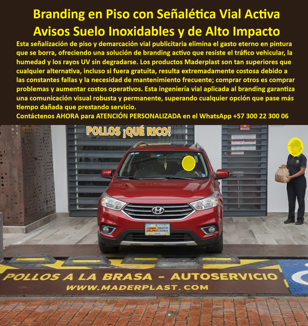 Señaletica Vial Avisos Piso Branding Publicitario Señales Con Branding Maderplast - Señalética Vial Avisos Piso Branding Publicitario Señales con Branding Maderplast – Señales Suelo Branding Humedad Resistente Instalación Rápida, Piso señalizado como medio publicitario activo, Ingeniería vial aplicada al branding Aviso publicitario estructural instalado en piso vehicular e integrado a reductores de velocidad, con texto de alto contraste “Autoservicio” y dominio web visible bajo tráfico automotor continuo. No es pintura expuesta al desgaste; es señalización horizontal en polímero estructural anticorrosivo, diseñada para resistir fricción de neumáticos, humedad, rayos UV y lavado frecuente sin desprendimiento ni pérdida de color. Este sistema convierte el acceso comercial en branding horizontal autoservicio permanente, donde el suelo funciona como medio publicitario activo y funcional. Con Maderplast, el piso deja de ser superficie temporal y se transforma en infraestructura vial durable, con cero mantenimiento recurrente y alto impacto. Asesoría Especializada Con Un Especialista De Maderplast, Atención Personalizada En Este Whatsapp 57+ 300 22 300 06. La pintura epóxica convencional fracasa por abrasión y clima; aquí hablamos de aviso piso vehicular estructural anticorrosivo con estabilidad dimensional y resistencia mecánica comprobable. Este desarrollo responde a necesidades reales de señalización de piso para tráfico vehicular, branding publicitario en suelo resistente y avisos horizontales anticorrosivos para parqueaderos y accesos de autoservicio. La ingeniería vial aplicada al marketing activo elimina repintes, cierres operativos y degradación estética que afectan la experiencia del cliente. Cuando un operador comercial formula “Necesito señalización de piso que no se borre”, la respuesta técnica es señal suelo resistente fricción neumáticos en polímero macizo, con fijación estructural segura. Si la consulta es “¿Quién fabrica branding vehicular en suelo?”, la solución profesional es la placa publicitaria piso tránsito pesado diseñada para soportar peso, humedad y exposición solar constante. Frente a “¿Qué material dura más en señalización horizontal?”, el análisis comparativo favorece plástico estructural frente a pintura convencional por menor costo de ciclo de vida y mayor permanencia visual. Este sistema se identifica con precisión como señalización horizontal de autoservicio en polímero anticorrosivo y placas de piso anticorrosivas comerciales, aplicables en restaurantes, estaciones de servicio y centros logísticos. La instalación rápida de señalización horizontal estructural permite activar campañas sin detener operación prolongada, consolidando señalización horizontal sin mantenimiento como ventaja competitiva. El resultado es branding permanente en acceso vehicular con visibilidad continua y reducción de reposiciones. ASÍ LO TESTIFICA JORGE LUIS RAMÍREZ, INGENIERO INDUSTRIAL – DIRECTOR DE OPERACIONES CADENA DE RESTAURANTES, 2023: la pintura horizontal se desgastaba en meses por lluvia y fricción. Tras evaluar resistencia mecánica, comportamiento frente a humedad y ciclo de vida, implementaron señalización estructural integrada a reductores. La visibilidad permanece intacta y se eliminó el gasto recurrente en repintado, respaldado por fichas técnicas y registros de desempeño en campo. Cuando el piso se concibe como activo publicitario y no como superficie efímera, la decisión deja de ser estética y pasa a ser estratégica. Hashtags: branding-en-piso-vehicular y señalización-horizontal-antidesgaste. Señales Suelo Branding Humedad Resistente Instalación Rápida, Piso señalizado como medio publicitario activo, Ingeniería vial aplicada al branding 0 Señaletica Vial Avisos Piso Branding Publicitario Señales Con Branding Maderplast Señales Suelo Branding Humedad Resistente Instalación Rápida Piso señalizado como medio publicitario activo Ingeniería vial aplicada al branding 0 Señalética Vial Avisos Piso Branding Publicitario Señales con Branding Maderplast – Señales Suelo Branding Humedad Resistente Instalación Rápida, Piso señalizado como medio publicitario activo, Ingeniería vial aplicada al branding Aviso publicitario estructural instalado en piso vehicular e integrado a reductores de velocidad, con texto de alto contraste “Autoservicio” y dominio web visible bajo tráfico automotor continuo. No es pintura expuesta al desgaste; es señalización horizontal en polímero estructural anticorrosivo, diseñada para resistir fricción de neumáticos, humedad, rayos UV y lavado frecuente sin desprendimiento ni pérdida de color. Este sistema convierte el acceso comercial en branding horizontal autoservicio permanente, donde el suelo funciona como medio publicitario activo y funcional. Con Maderplast, el piso deja de ser superficie temporal y se transforma en infraestructura vial durable, con cero mantenimiento recurrente y alto impacto. Asesoría Especializada Con Un Especialista De Maderplast, Atención Personalizada En Este Whatsapp 57+ 300 22 300 06. La pintura epóxica convencional fracasa por abrasión y clima; aquí hablamos de aviso piso vehicular estructural anticorrosivo con estabilidad dimensional y resistencia mecánica comprobable. Este desarrollo responde a necesidades reales de señalización de piso para tráfico vehicular, branding publicitario en suelo resistente y avisos horizontales anticorrosivos para parqueaderos y accesos de autoservicio. La ingeniería vial aplicada al marketing activo elimina repintes, cierres operativos y degradación estética que afectan la experiencia del cliente. Cuando un operador comercial formula “Necesito señalización de piso que no se borre”, la respuesta técnica es señal suelo resistente fricción neumáticos en polímero macizo, con fijación estructural segura. Si la consulta es “¿Quién fabrica branding vehicular en suelo?”, la solución profesional es la placa publicitaria piso tránsito pesado diseñada para soportar peso, humedad y exposición solar constante. Frente a “¿Qué material dura más en señalización horizontal?”, el análisis comparativo favorece plástico estructural frente a pintura convencional por menor costo de ciclo de vida y mayor permanencia visual. Este sistema se identifica con precisión como señalización horizontal de autoservicio en polímero anticorrosivo y placas de piso anticorrosivas comerciales, aplicables en restaurantes, estaciones de servicio y centros logísticos. La instalación rápida de señalización horizontal estructural permite activar campañas sin detener operación prolongada, consolidando señalización horizontal sin mantenimiento como ventaja competitiva. El resultado es branding permanente en acceso vehicular con visibilidad continua y reducción de reposiciones. ASÍ LO TESTIFICA JORGE LUIS RAMÍREZ, INGENIERO INDUSTRIAL – DIRECTOR DE OPERACIONES CADENA DE RESTAURANTES, 2023: la pintura horizontal se desgastaba en meses por lluvia y fricción. Tras evaluar resistencia mecánica, comportamiento frente a humedad y ciclo de vida, implementaron señalización estructural integrada a reductores. La visibilidad permanece intacta y se eliminó el gasto recurrente en repintado, respaldado por fichas técnicas y registros de desempeño en campo. Cuando el piso se concibe como activo publicitario y no como superficie efímera, la decisión deja de ser estética y pasa a ser estratégica. Hashtags: branding-en-piso-vehicular y señalización-horizontal-antidesgaste.