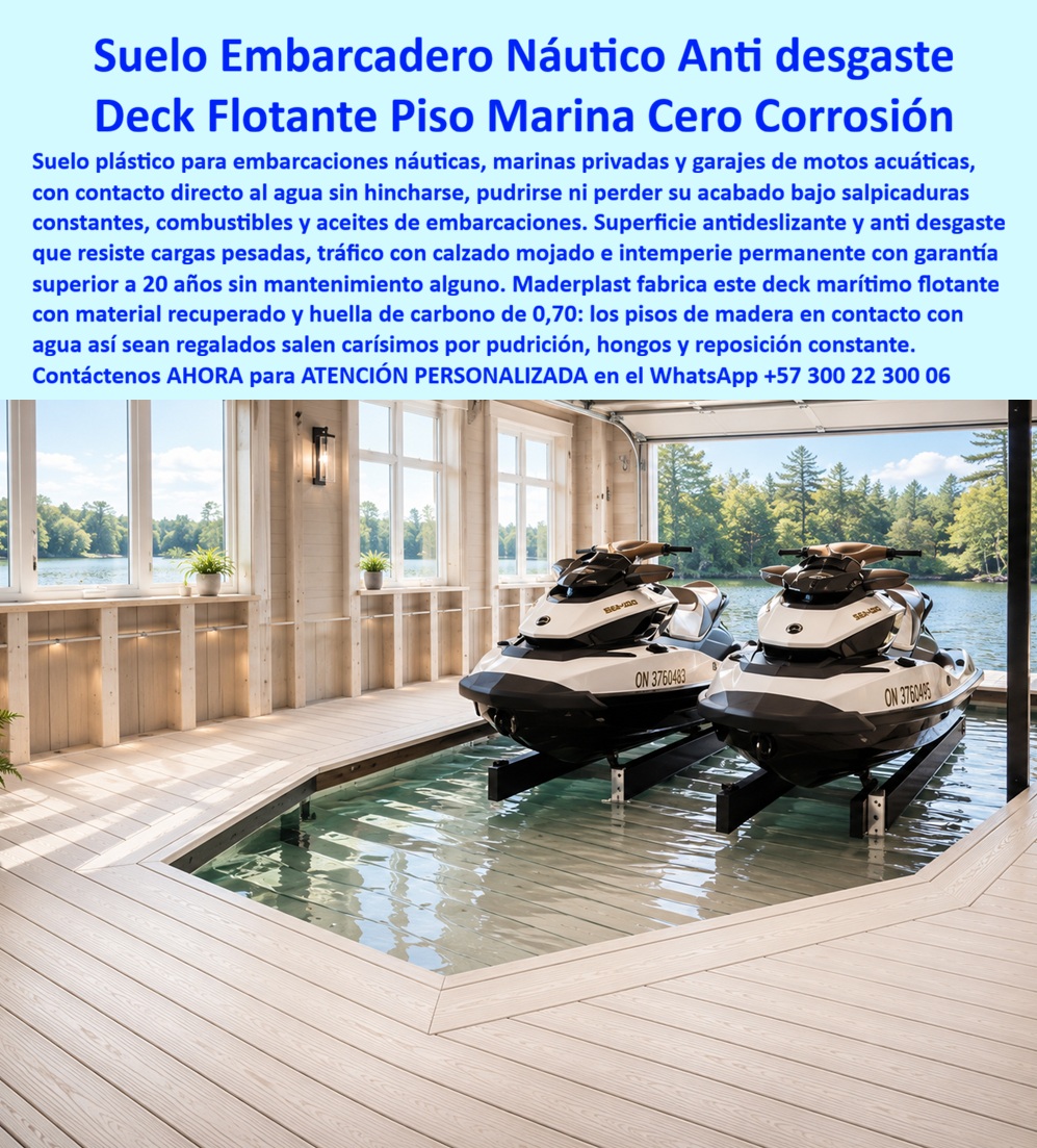 Deck Muelle Marítimo Anticorrosión Agua Salada Suelo flotante Maderplast - Suelo Flotante Muelles Resistente Intemperie Fácil Instalación, Pisos Deck Marítimo Flotante Sin Mantenimiento, Suelo Para Embarcaciones Antidesgaste Deck A Deck Muelle Marítimo Anticorrosión Agua Salada Suelo flotante Maderplast Suelo Flotante Muelles Resistente Intemperie Fácil Instalación Pisos Deck Marítimo Flotante Sin Mantenimiento Suelo Para Embarcaciones Antidesgaste Deck A
