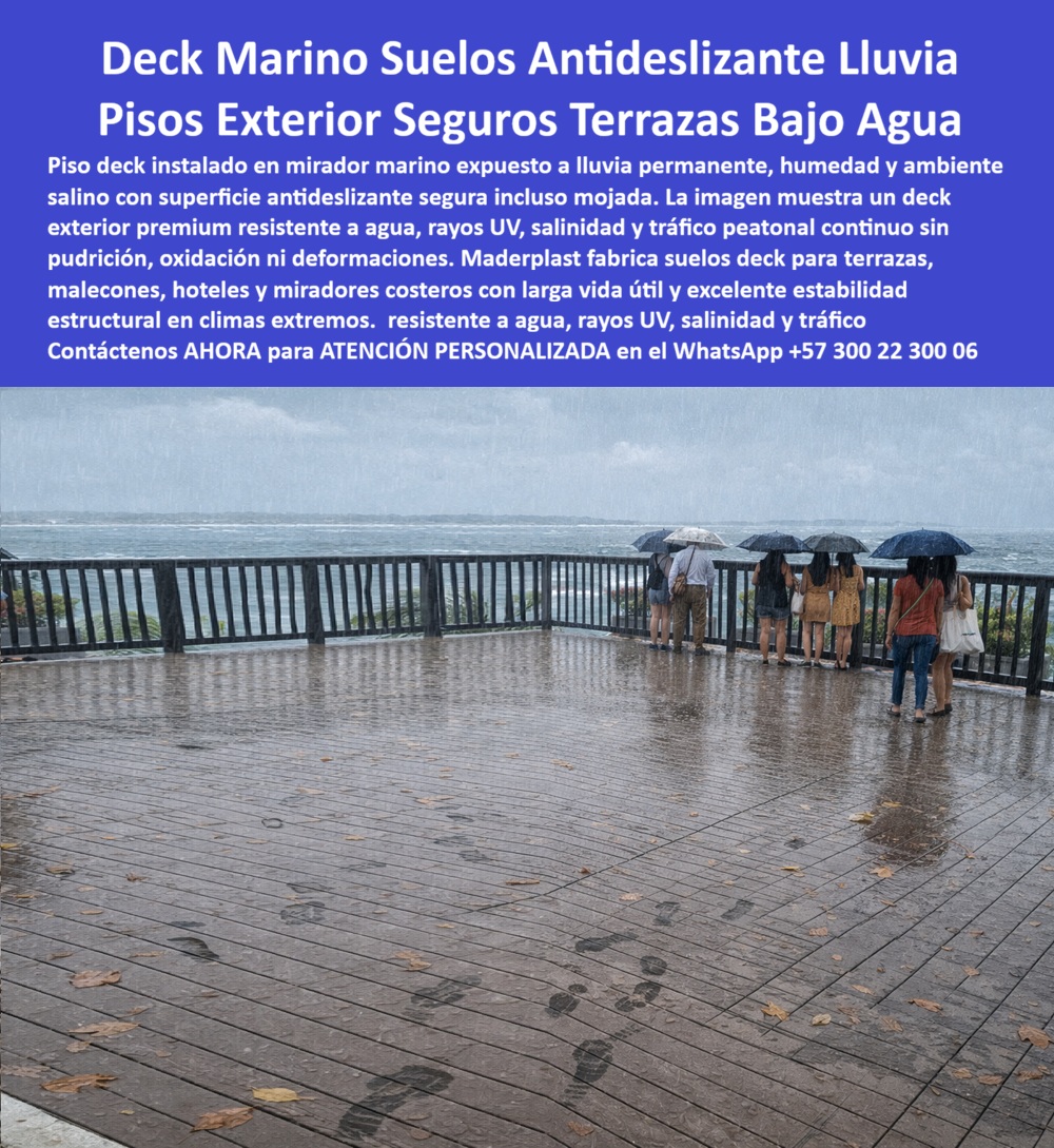 Pisos Deck Lluvia Permanente Ambientes Marinos Premium Maderplast - Decks Exteriores Seguros Incluso Terrazas Marítimas Seguras Bajo Tempestad, Tarimas Exteriores Resistentes Humedad Salitre Y Lluvia, Pisos Deck Sol Pisos Deck Lluvia Permanente Ambientes Marinos Premium Maderplast Decks Exteriores Seguros Incluso Terrazas Marítimas Seguras Bajo Tempestad Tarimas Exteriores Resistentes Humedad Salitre Y Lluvia Pisos Deck Sol